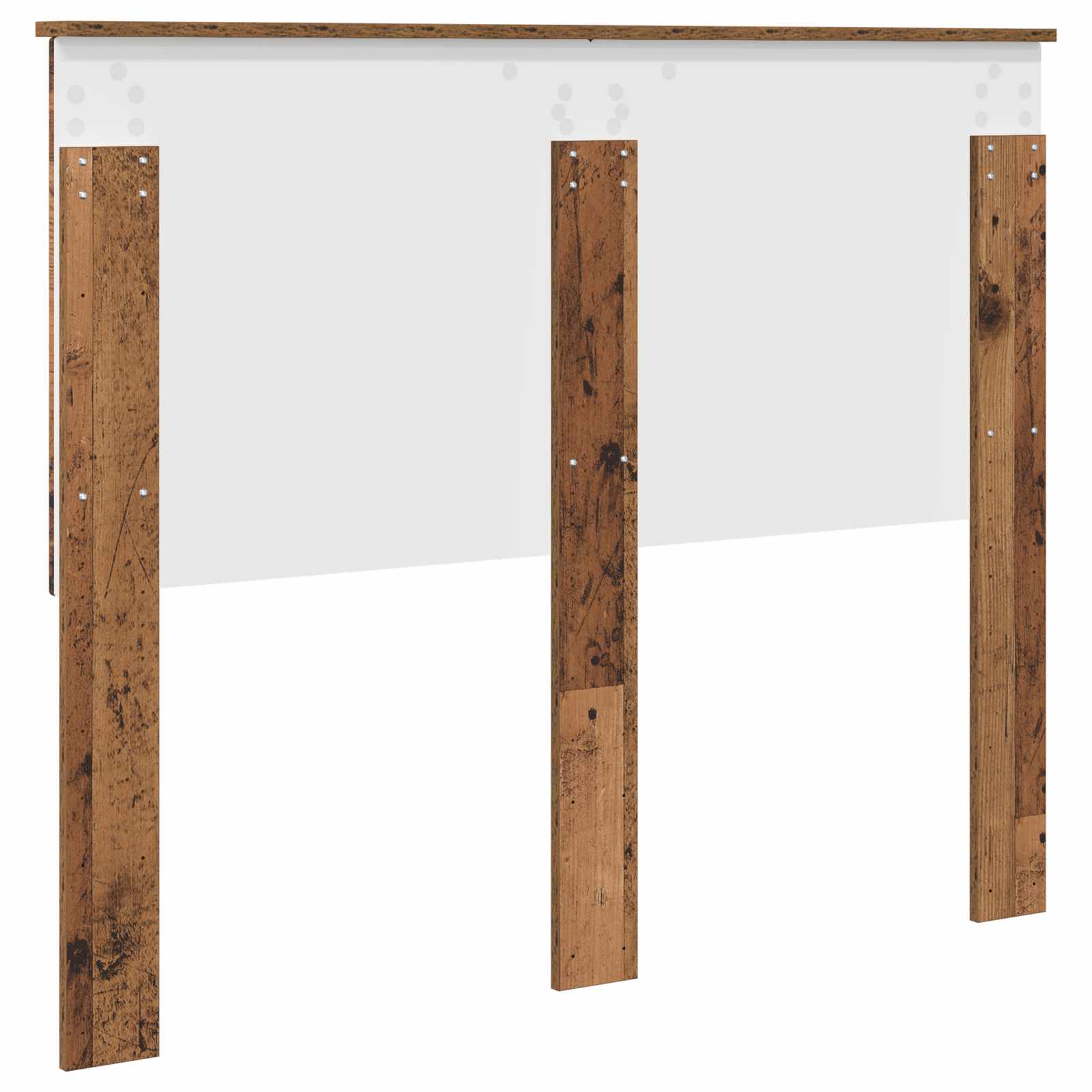 vidaXL Zagłówek Stare drewno 135 cm Materiał drewnopochodny