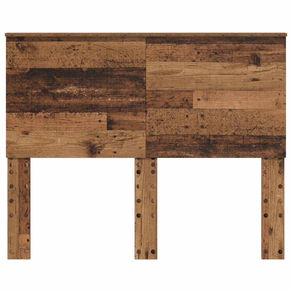 vidaXL Zagłówek Stare drewno 135 cm Materiał drewnopochodny