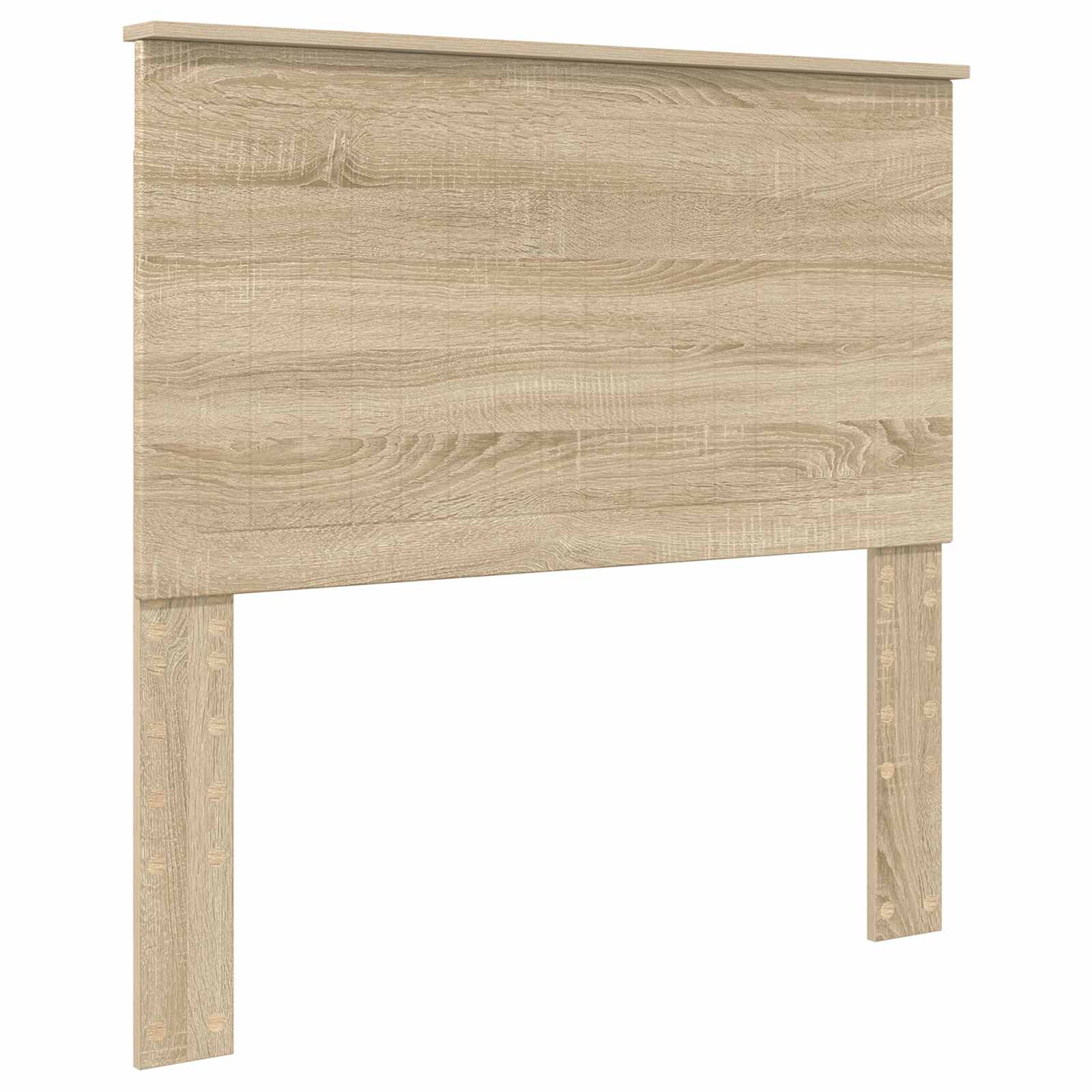 vidaXL Zagłówek Z zagłówkiem Dąb Sonoma 100 cm Materiał drewnopochodny
