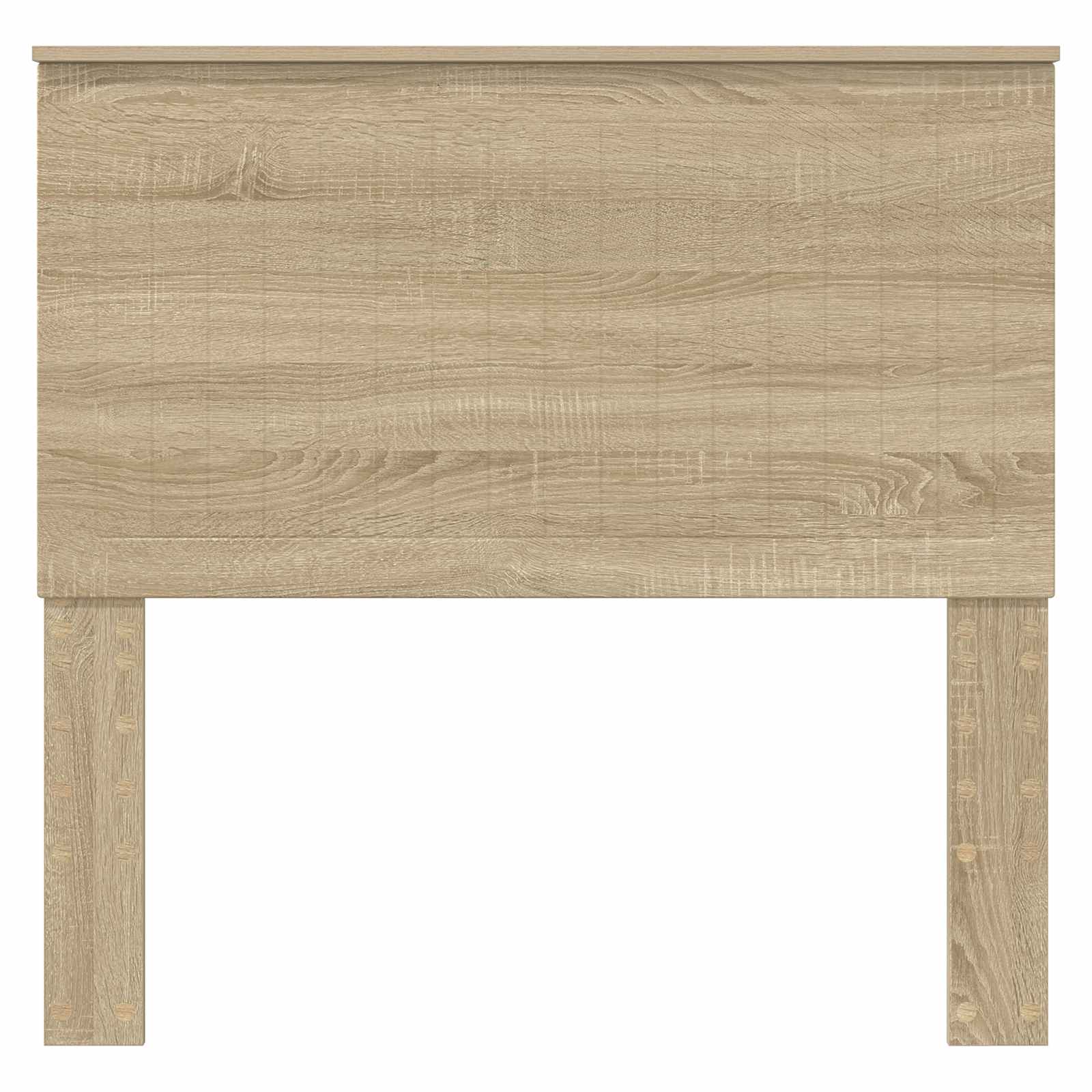 vidaXL Zagłówek Z zagłówkiem Dąb Sonoma 100 cm Materiał drewnopochodny