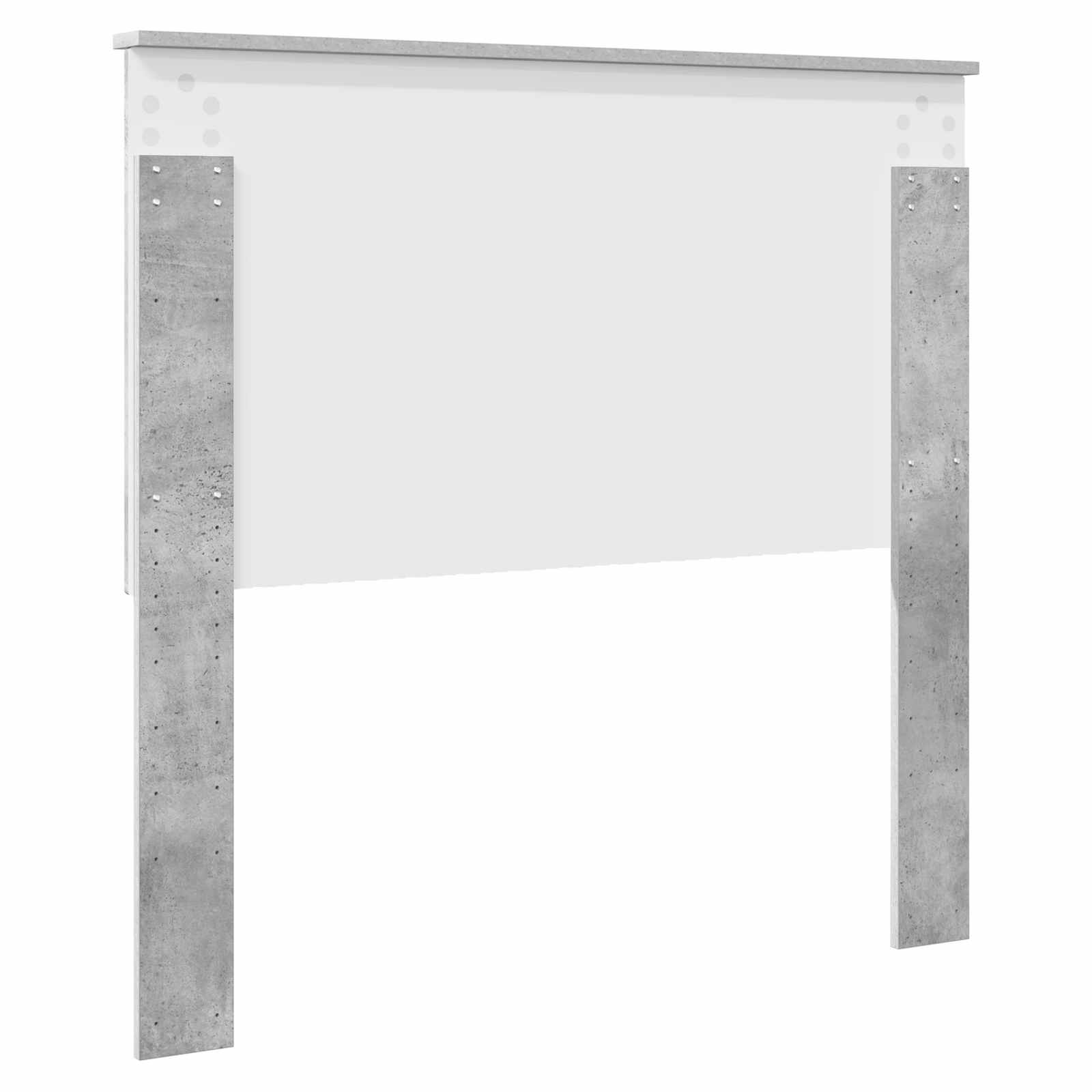 vidaXL Zagłówek Betonowy szary 100 cm Materiał drewnopochodny