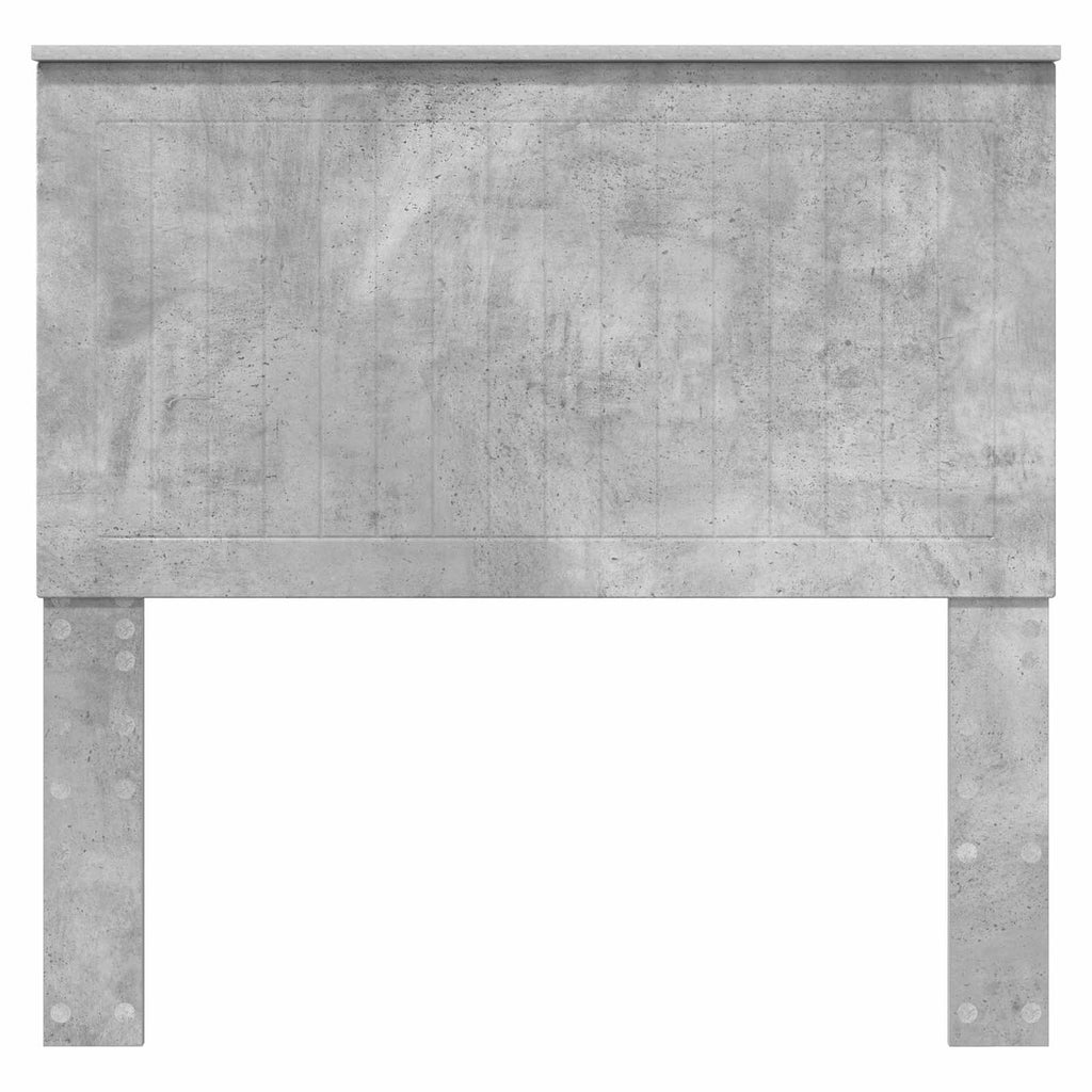 vidaXL Zagłówek Betonowy szary 100 cm Materiał drewnopochodny