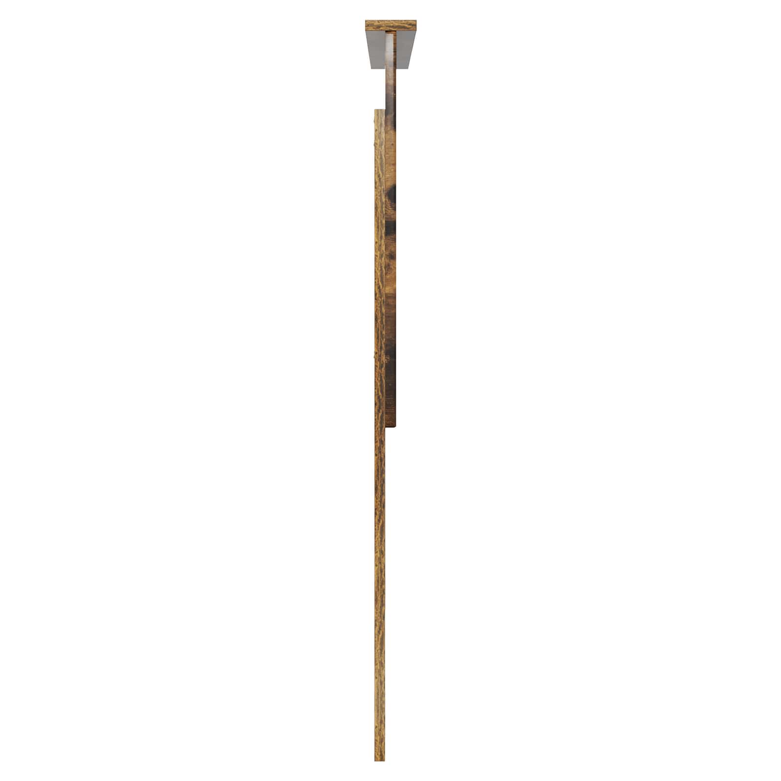 vidaXL Zagłówek Dąb wędzony 100 cm Materiał drewnopochodny