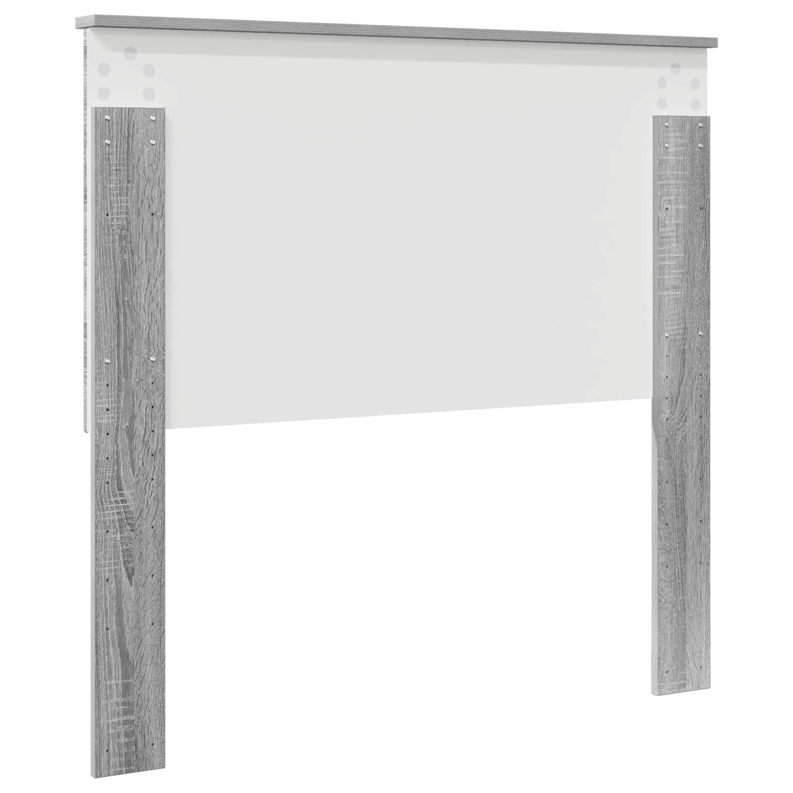 vidaXL Zagłówek Szary Sonoma 100 cm Materiał drewnopochodny