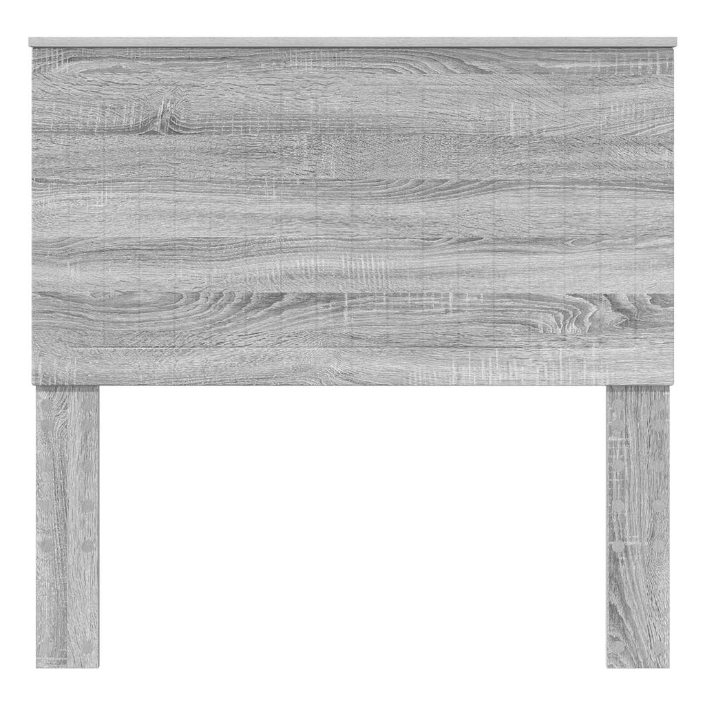 vidaXL Zagłówek Szary Sonoma 100 cm Materiał drewnopochodny