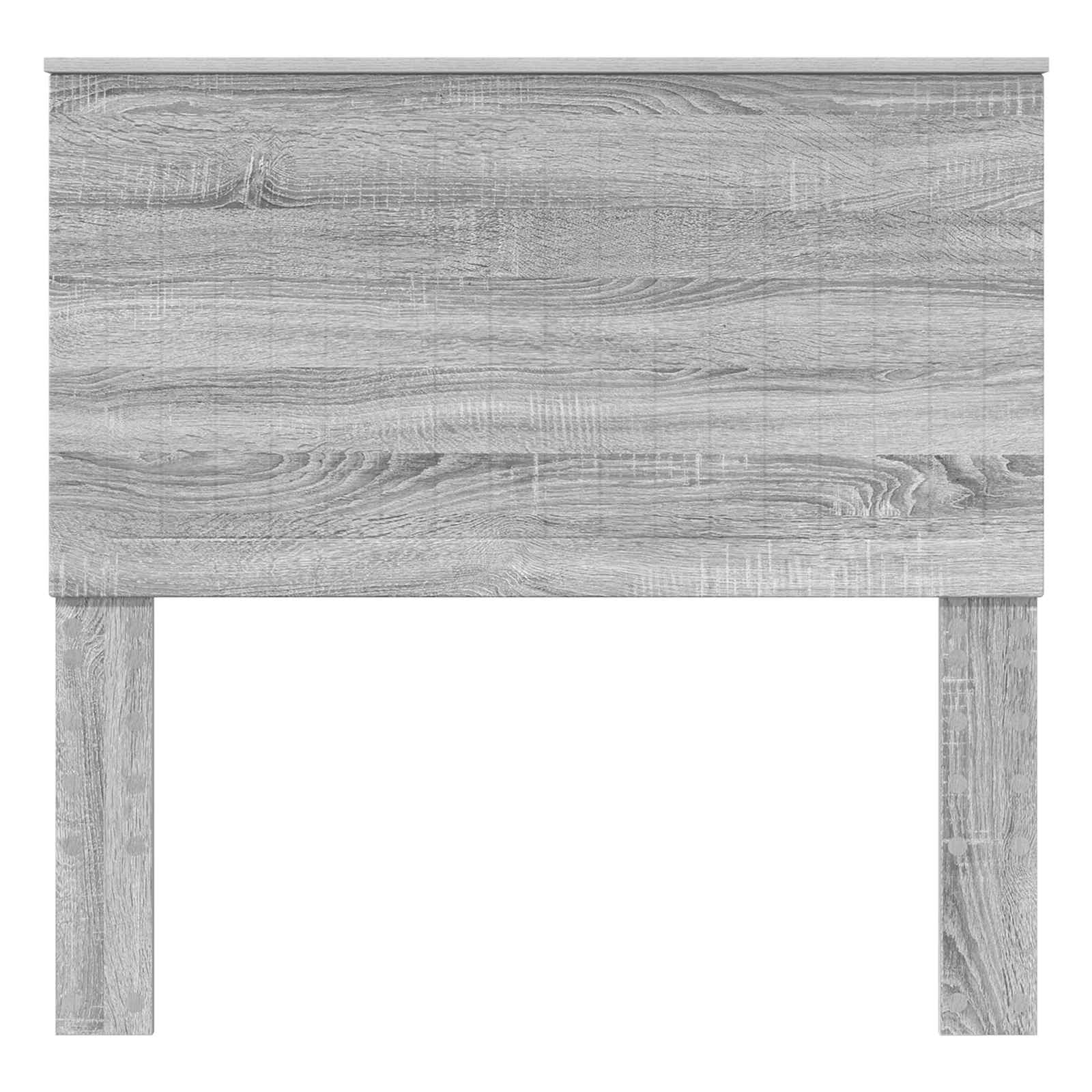vidaXL Zagłówek Szary Sonoma 100 cm Materiał drewnopochodny