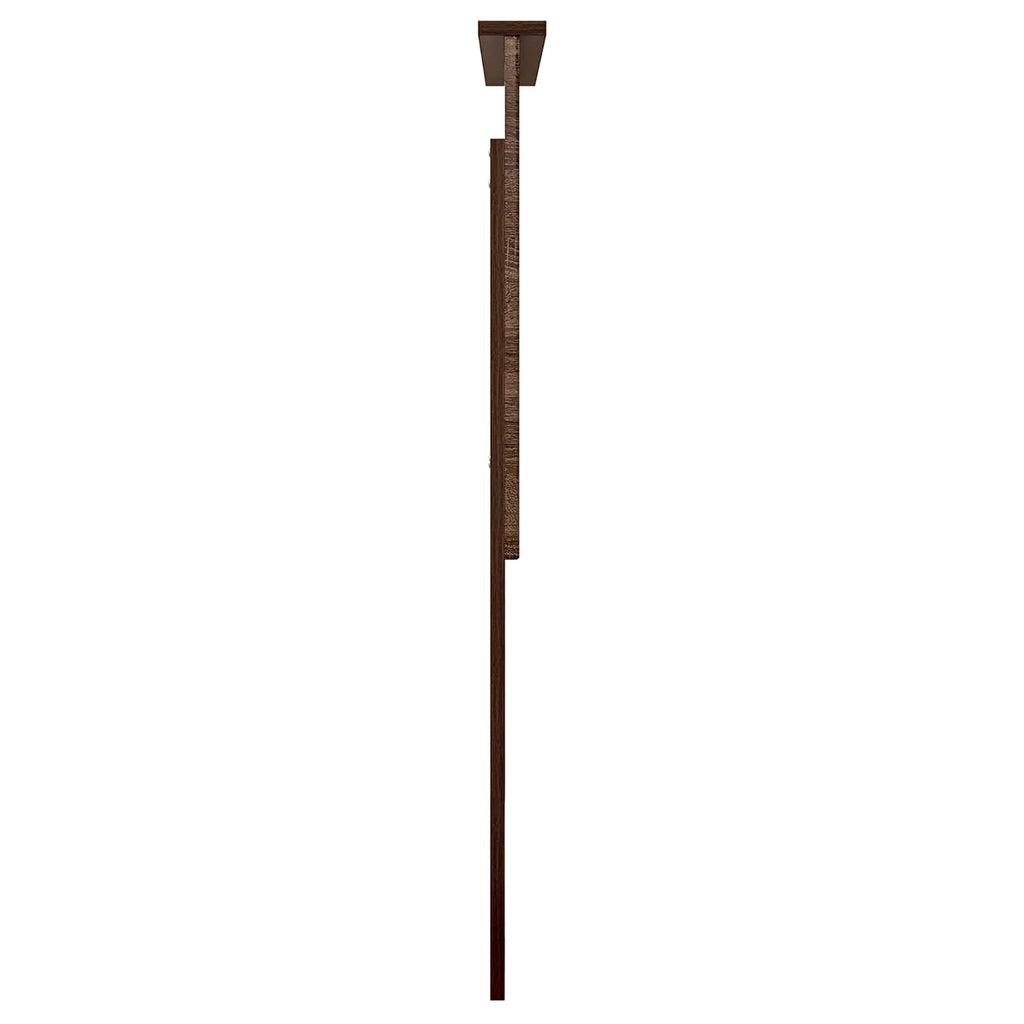 vidaXL Zagłówek Brązowy dąb 100 cm Materiał drewnopochodny