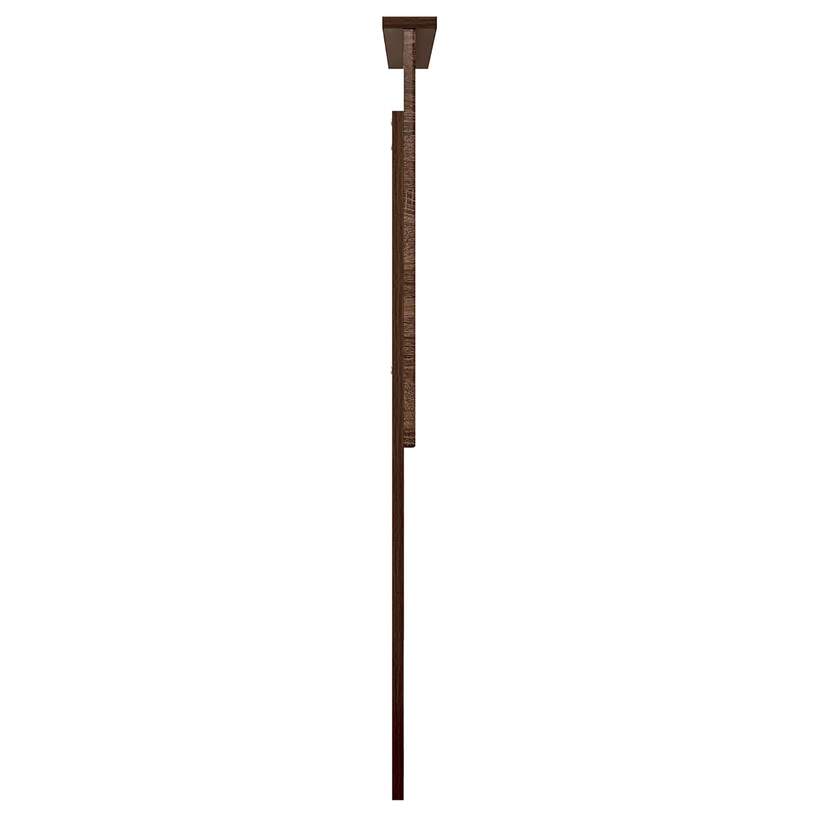 vidaXL Zagłówek Brązowy dąb 100 cm Materiał drewnopochodny