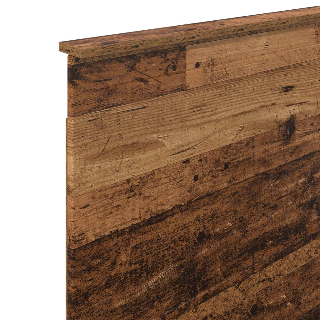 vidaXL Zagłówek Stare drewno 100 cm Materiał drewnopochodny