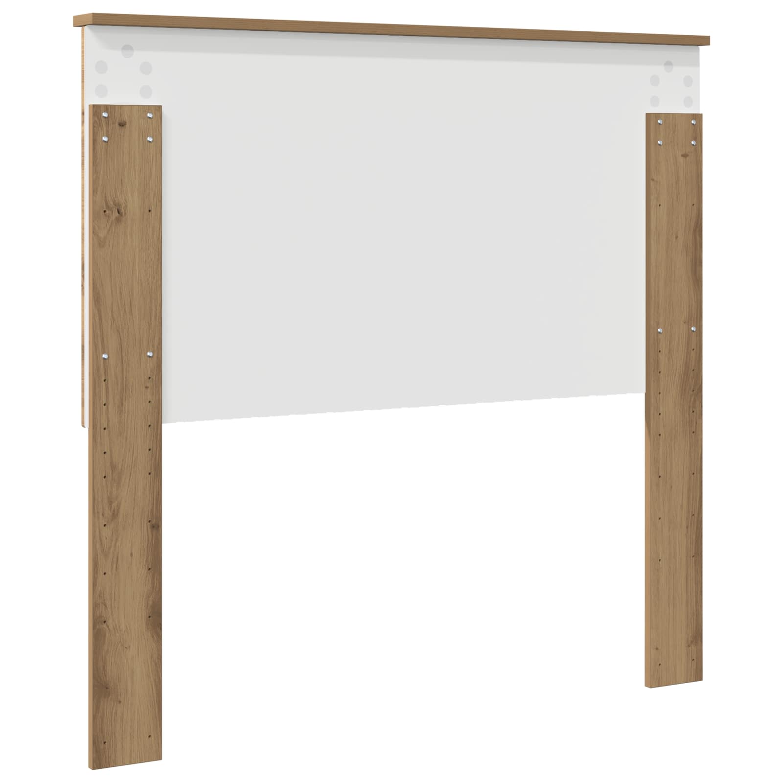vidaXL Zagłówek Dąb rzemieślniczy 100 cm Materiał drewnopochodny