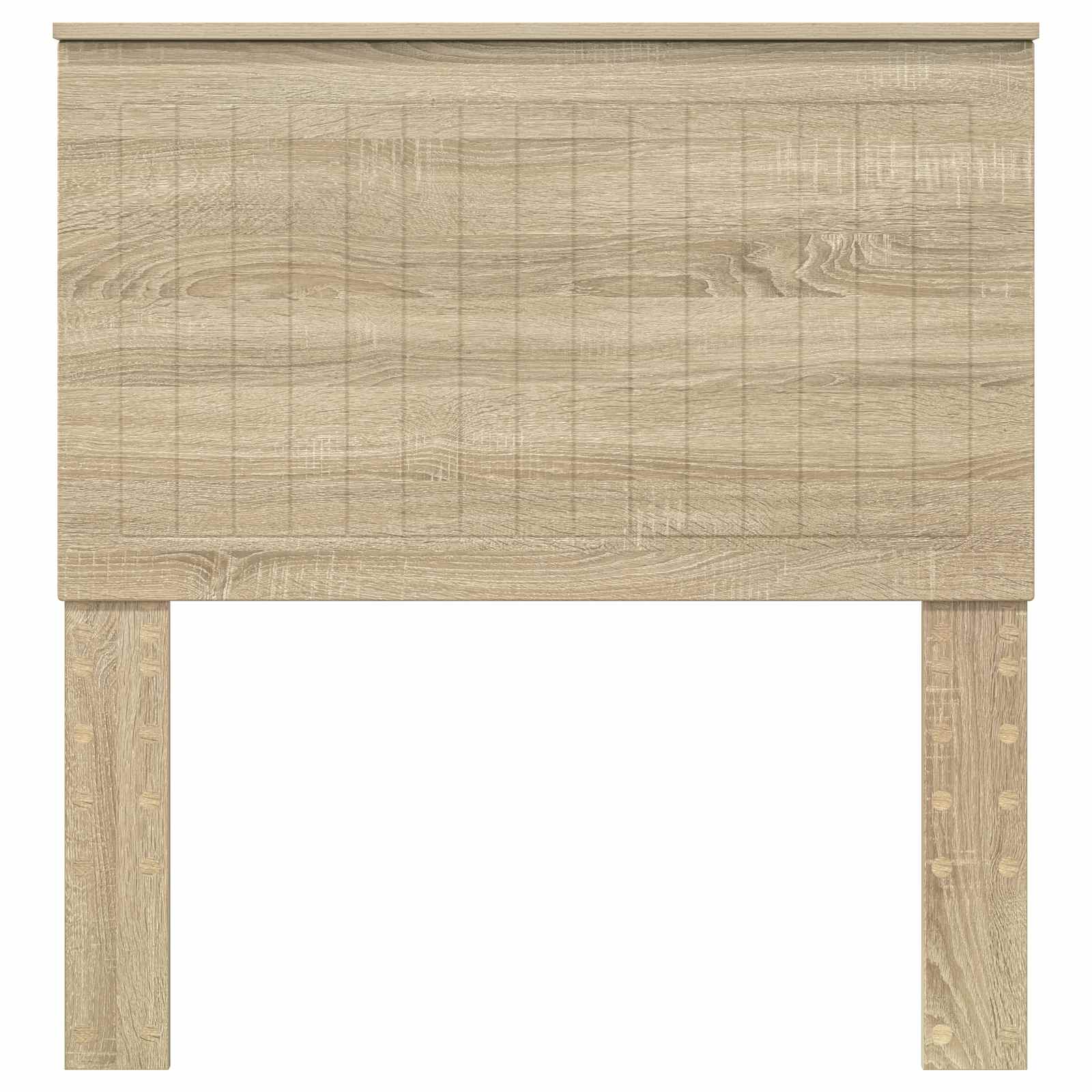vidaXL Zagłówek Z zagłówkiem Dąb Sonoma 90 cm Materiał drewnopochodny
