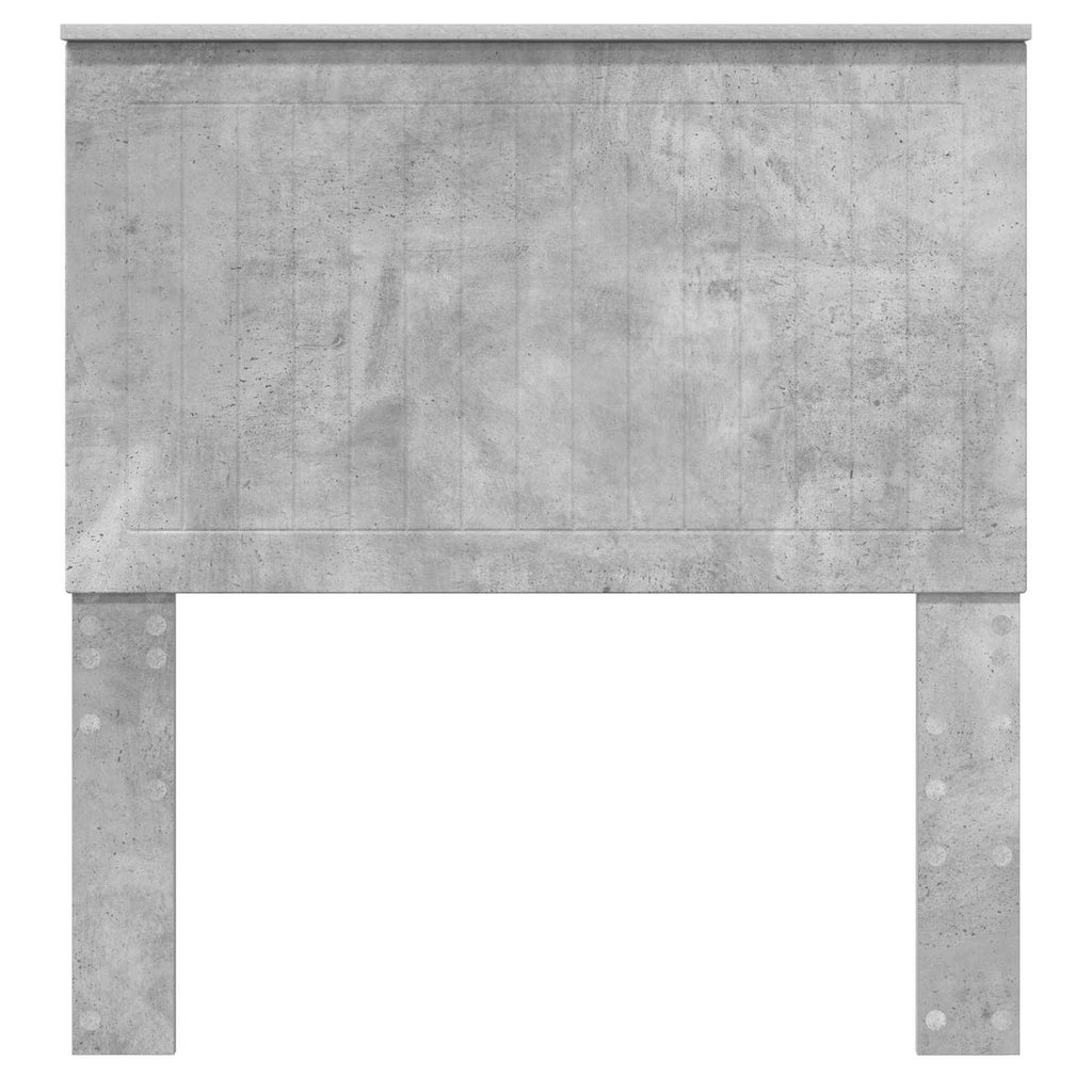 vidaXL Zagłówek Betonowy szary 90 cm Materiał drewnopochodny