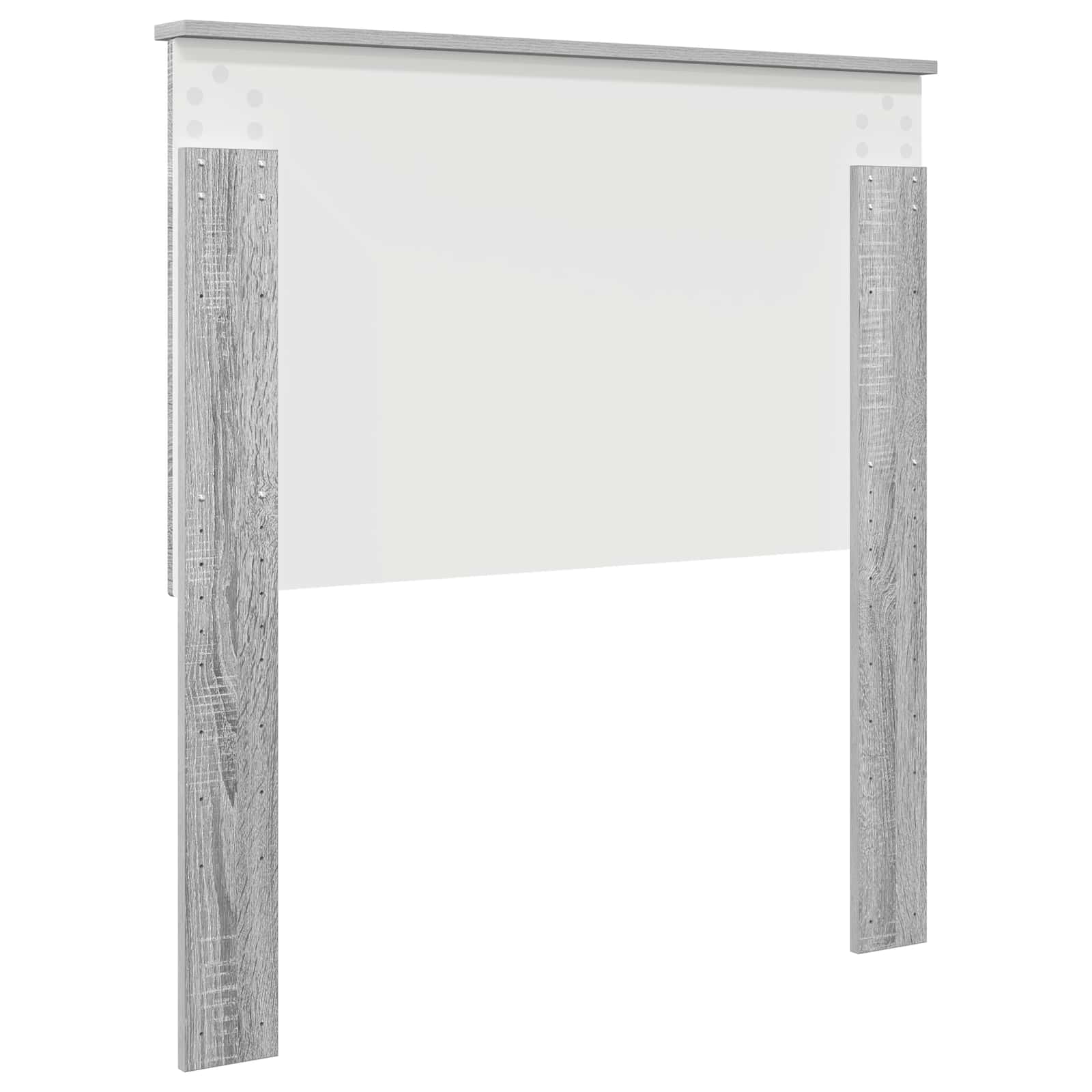 vidaXL Zagłówek Szary Sonoma 90 cm Materiał drewnopochodny