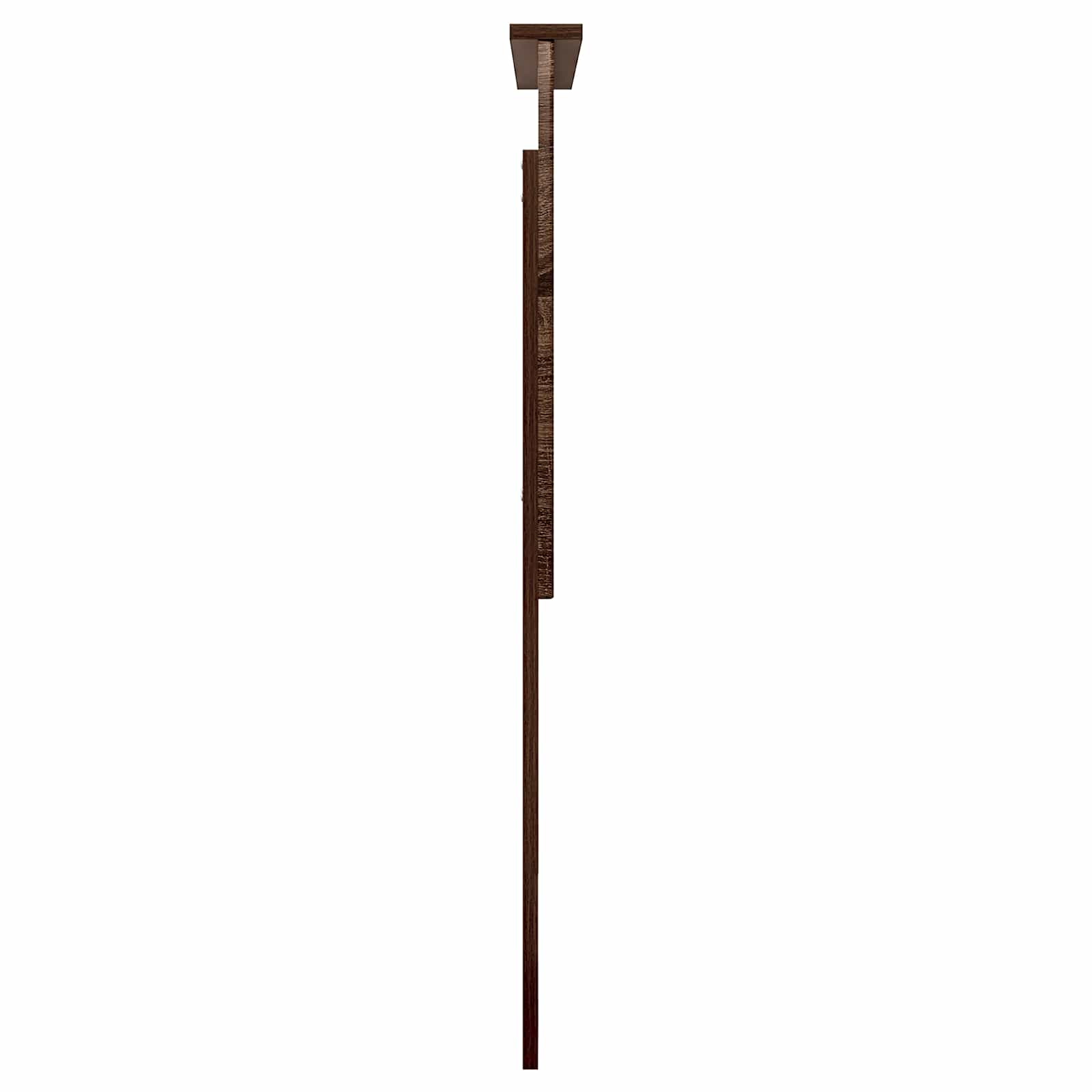 vidaXL Zagłówek Z zagłówkiem Brązowy dąb 90 cm Materiał drewnopochodny