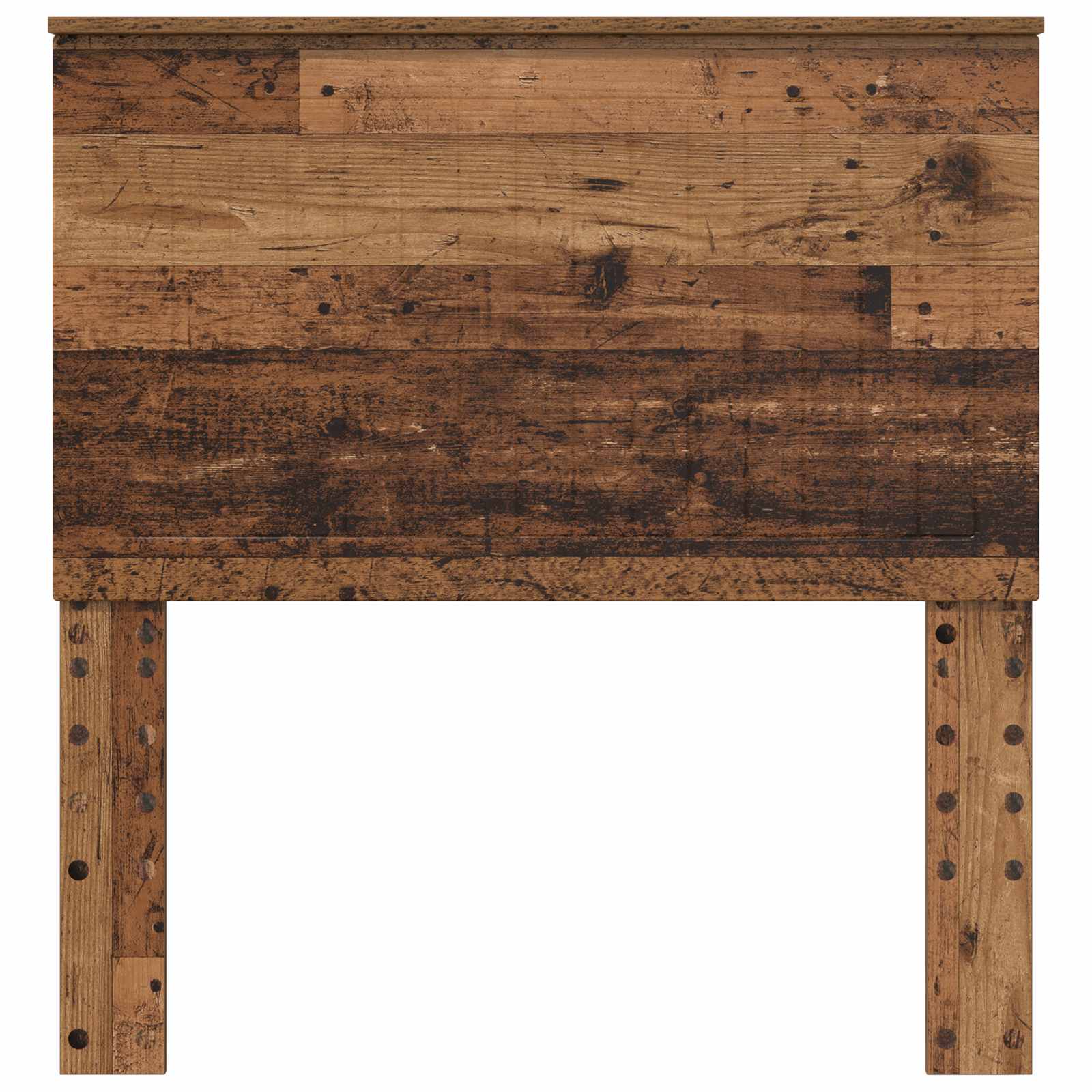 vidaXL Zagłówek Stare drewno 90 cm Materiał drewnopochodny
