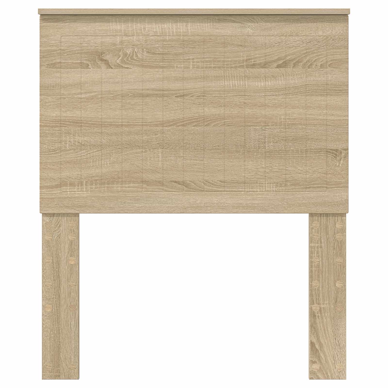 vidaXL Zagłówek Z zagłówkiem Dąb Sonoma 80 cm Materiał drewnopochodny