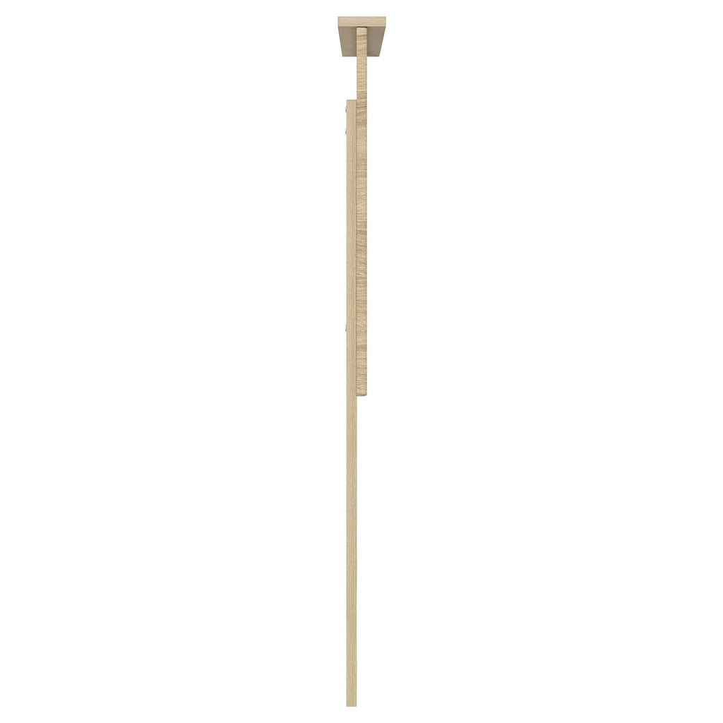 vidaXL Zagłówek Z zagłówkiem Dąb Sonoma 80 cm Materiał drewnopochodny