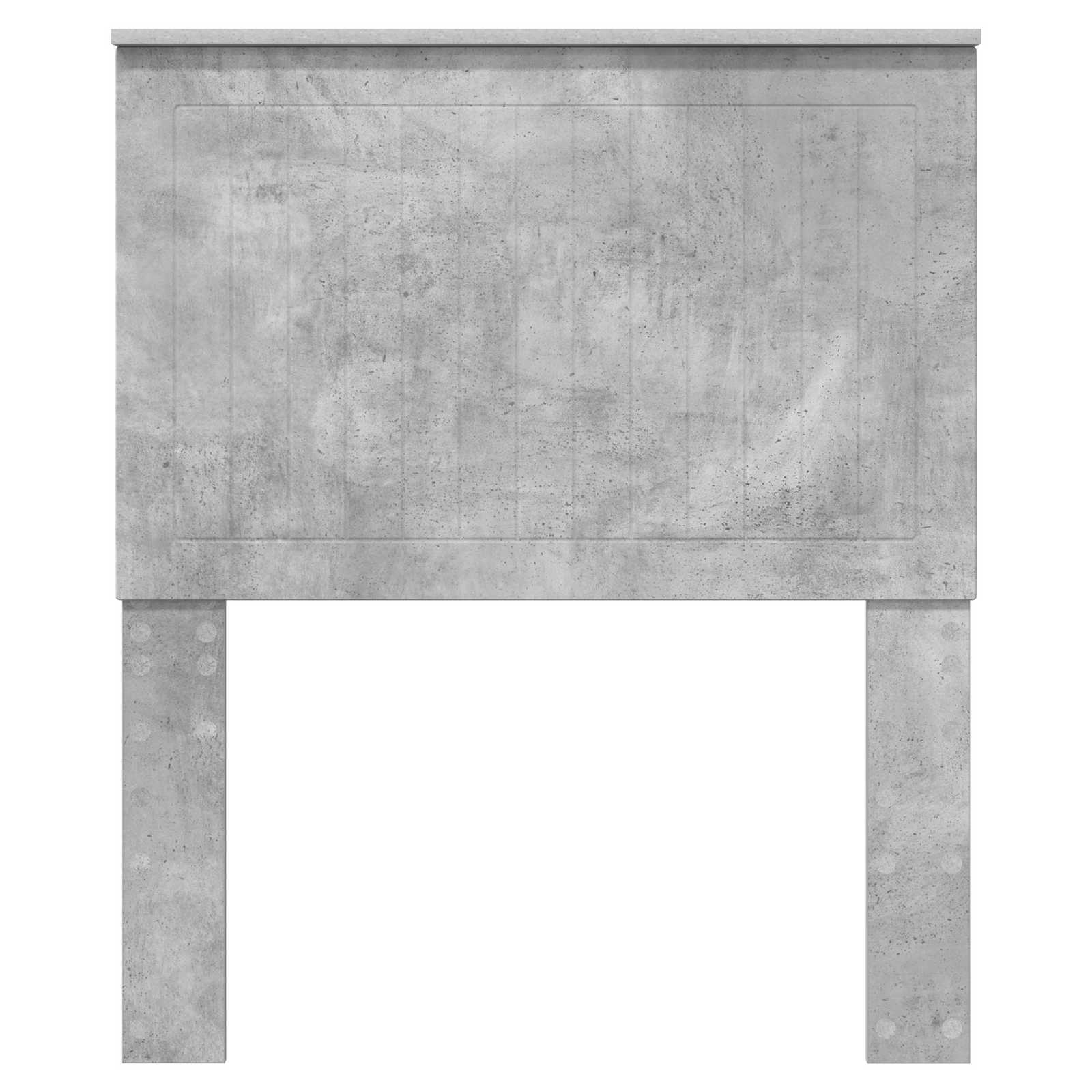 vidaXL Zagłówek Betonowy szary 80 cm Materiał drewnopochodny