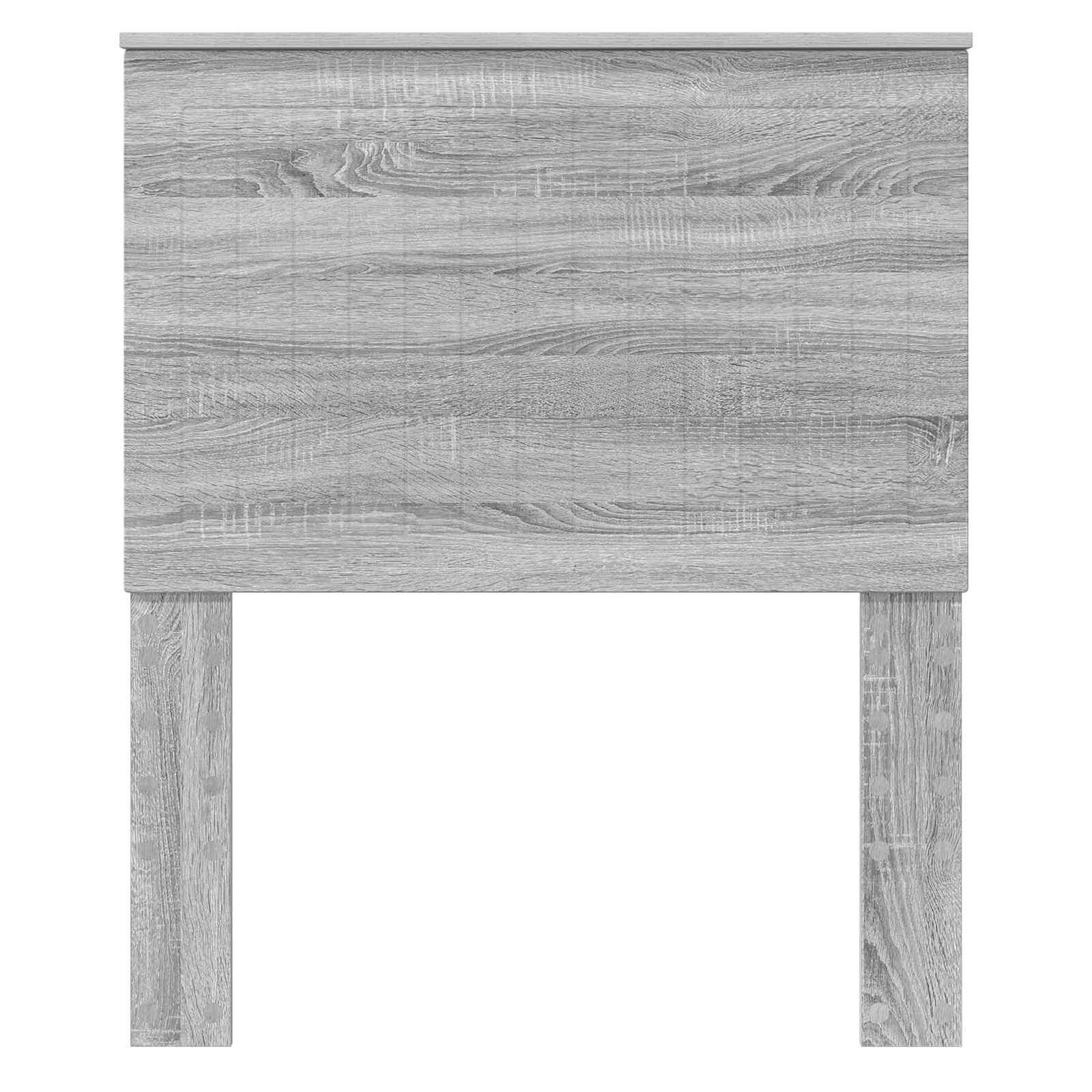 vidaXL Zagłówek Szary Sonoma 80 cm Materiał drewnopochodny