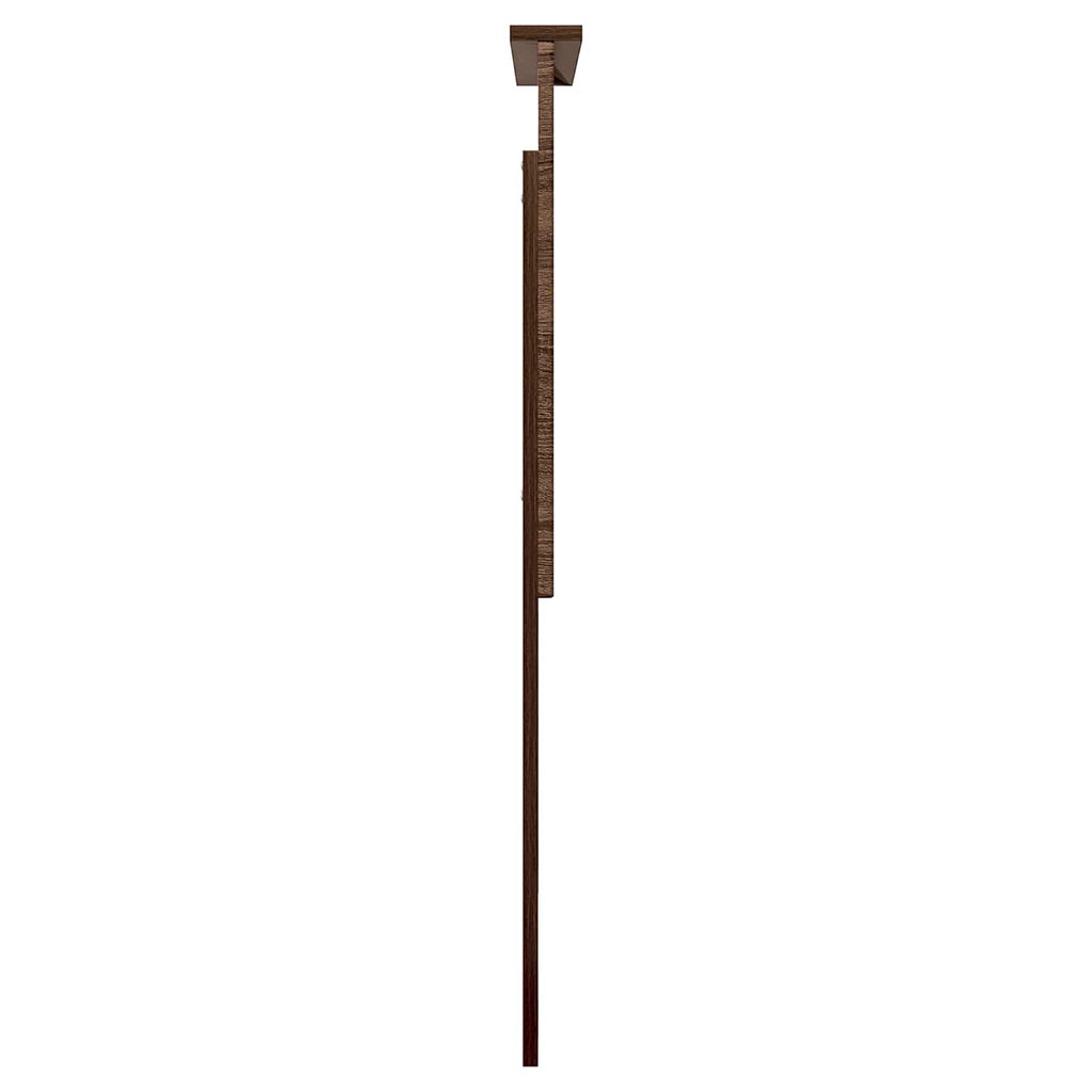 vidaXL Zagłówek Z zagłówkiem Brązowy dąb 80 cm Materiał drewnopochodny