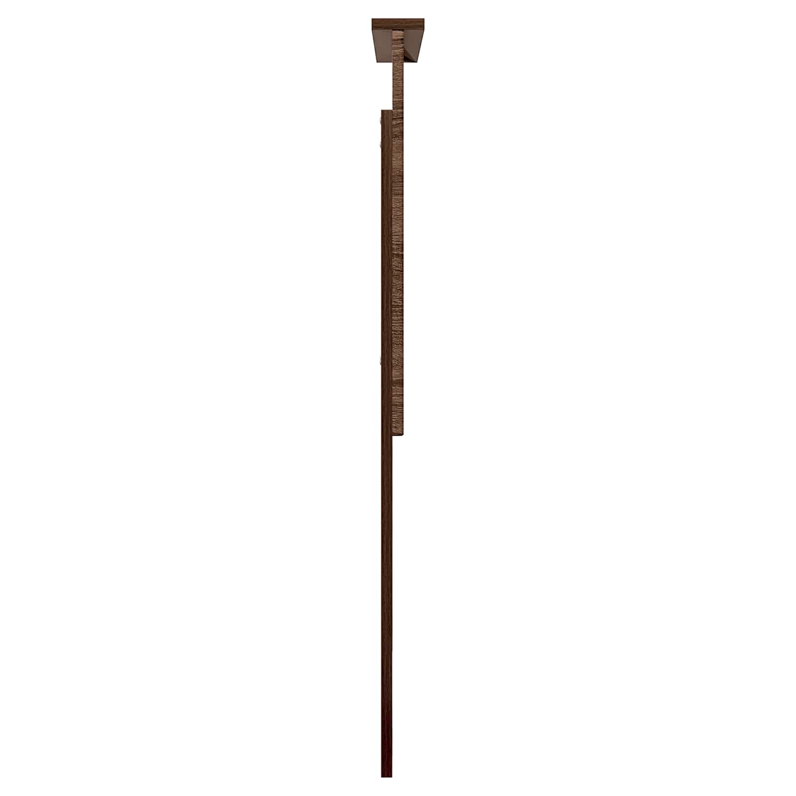 vidaXL Zagłówek Z zagłówkiem Brązowy dąb 80 cm Materiał drewnopochodny