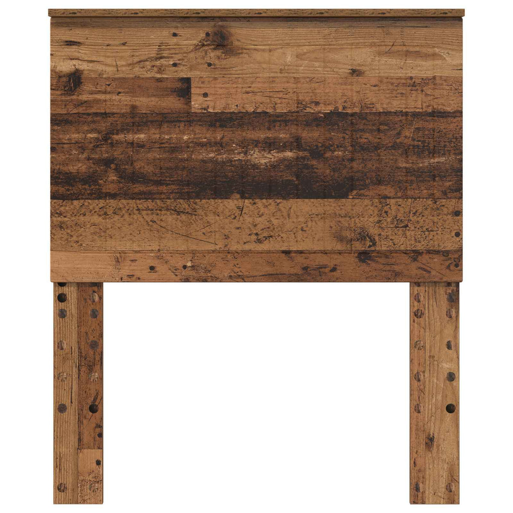 vidaXL Zagłówek Stare drewno 80 cm Materiał drewnopochodny