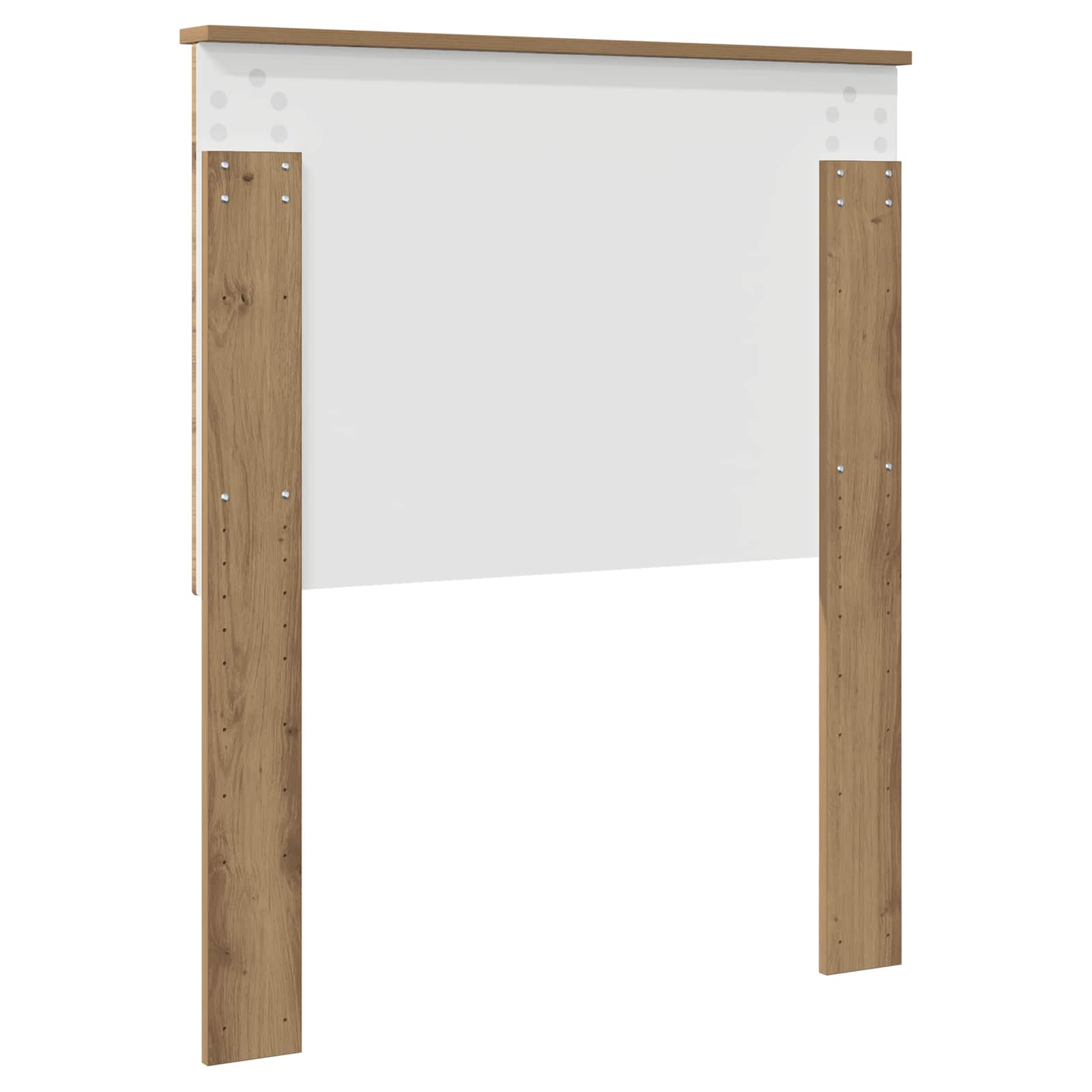vidaXL Zagłówek Dąb rzemieślniczy 80 cm Materiał drewnopochodny