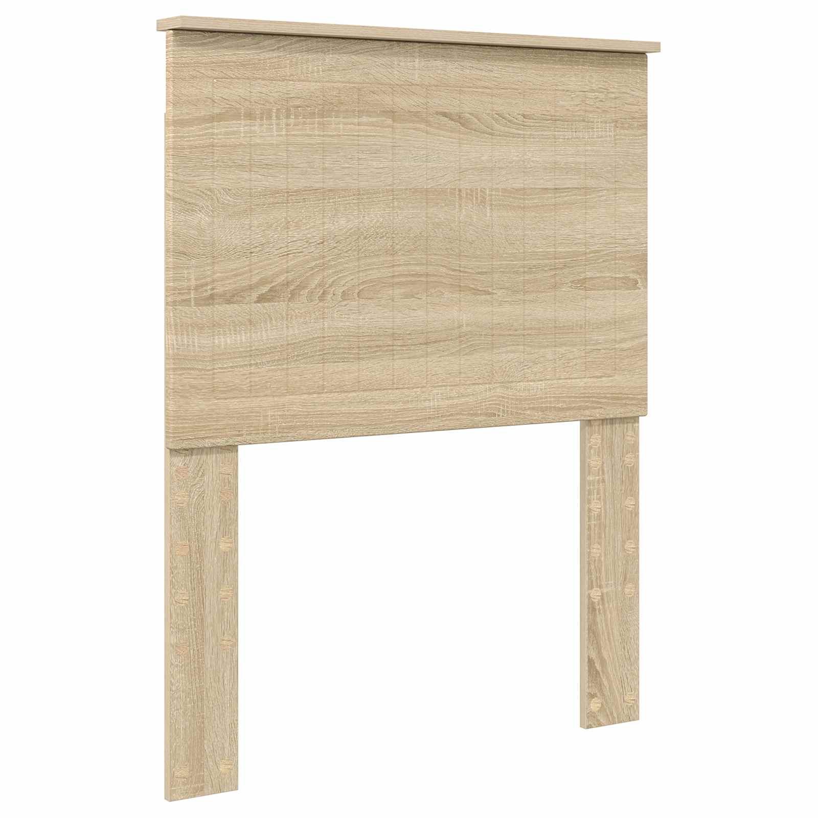 vidaXL Zagłówek Z zagłówkiem Dąb Sonoma 75 cm Materiał drewnopochodny