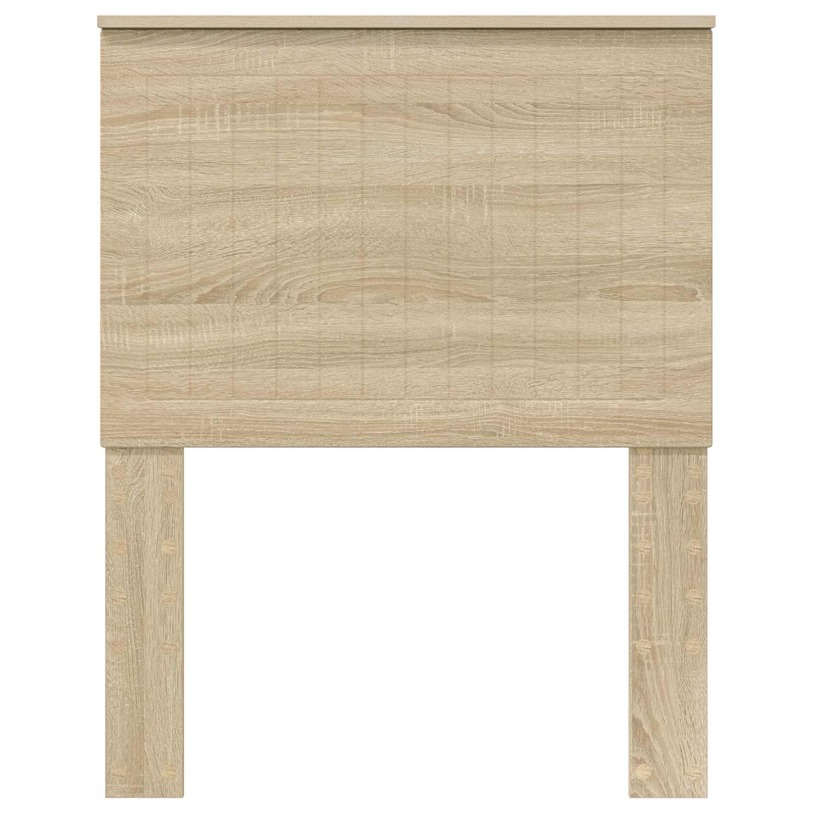 vidaXL Zagłówek Z zagłówkiem Dąb Sonoma 75 cm Materiał drewnopochodny