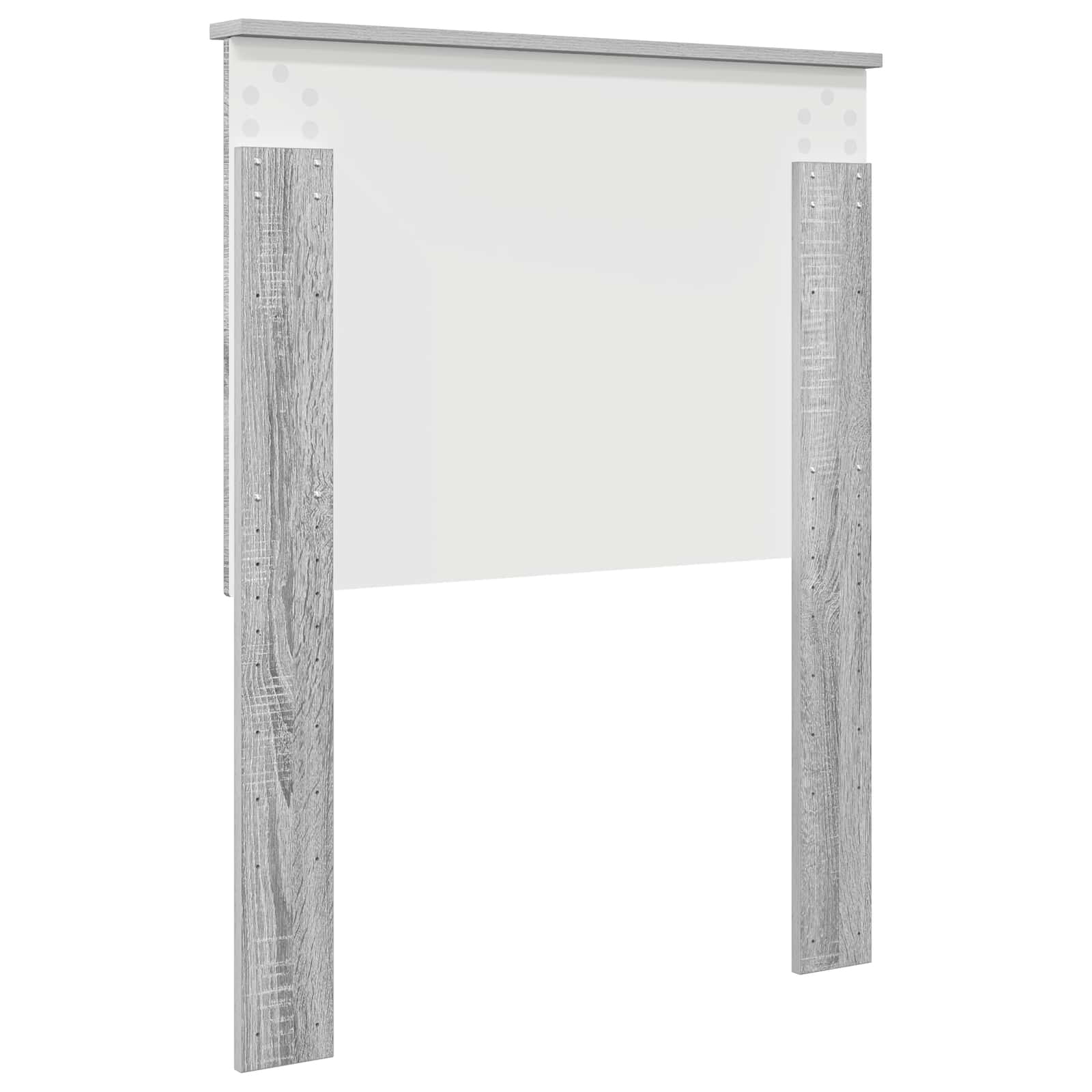 vidaXL Zagłówek Szary Sonoma 75 cm Materiał drewnopochodny