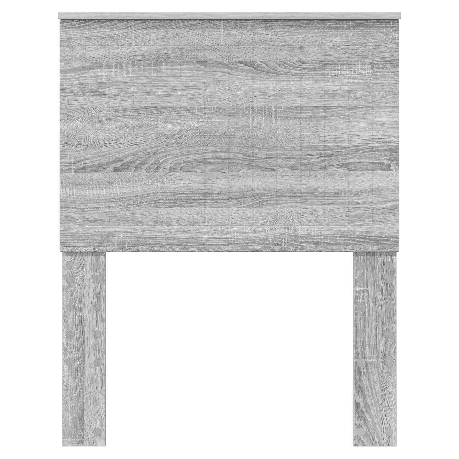 vidaXL Zagłówek Szary Sonoma 75 cm Materiał drewnopochodny