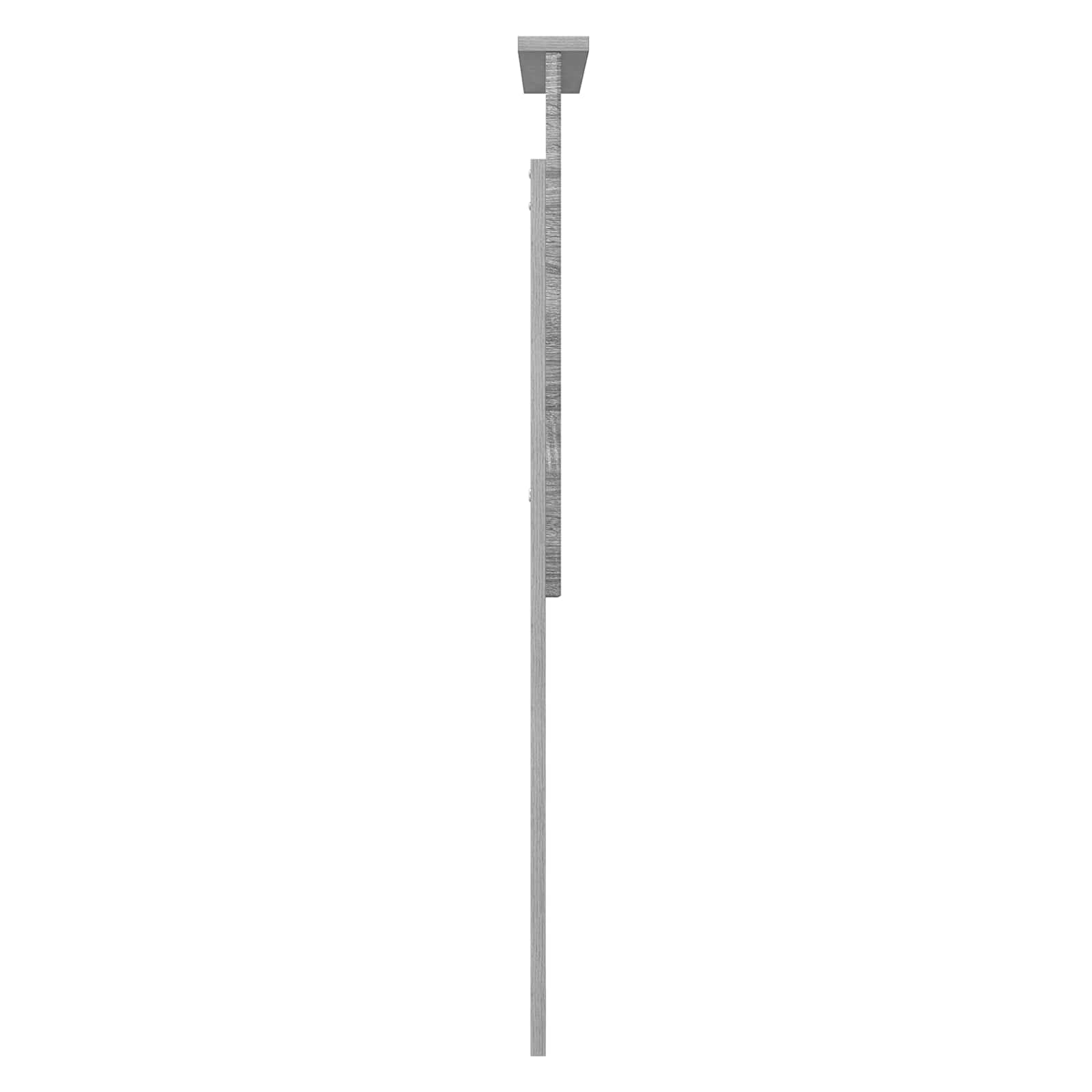 vidaXL Zagłówek Szary Sonoma 75 cm Materiał drewnopochodny