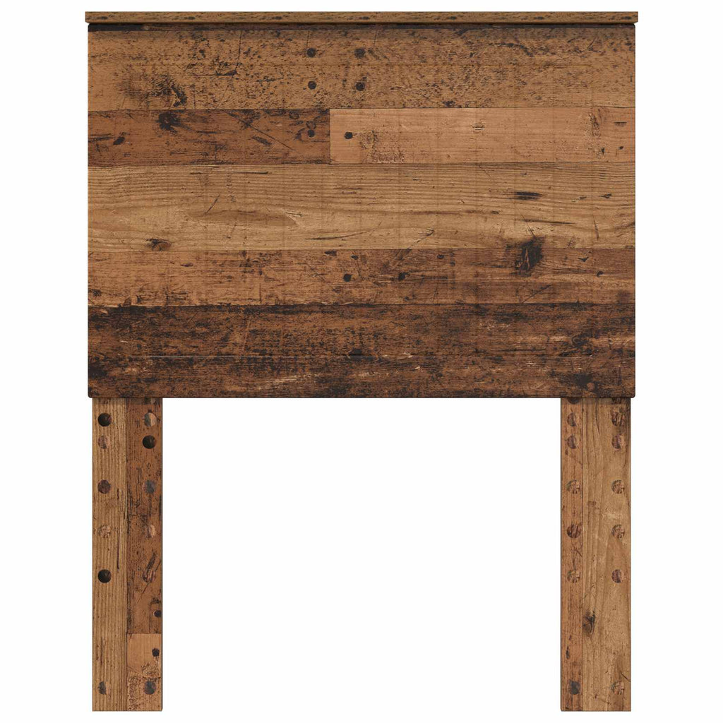 vidaXL Zagłówek Stare drewno 75 cm Materiał drewnopochodny
