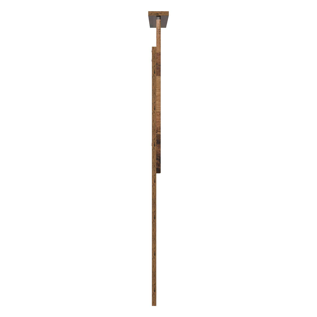vidaXL Zagłówek Stare drewno 75 cm Materiał drewnopochodny
