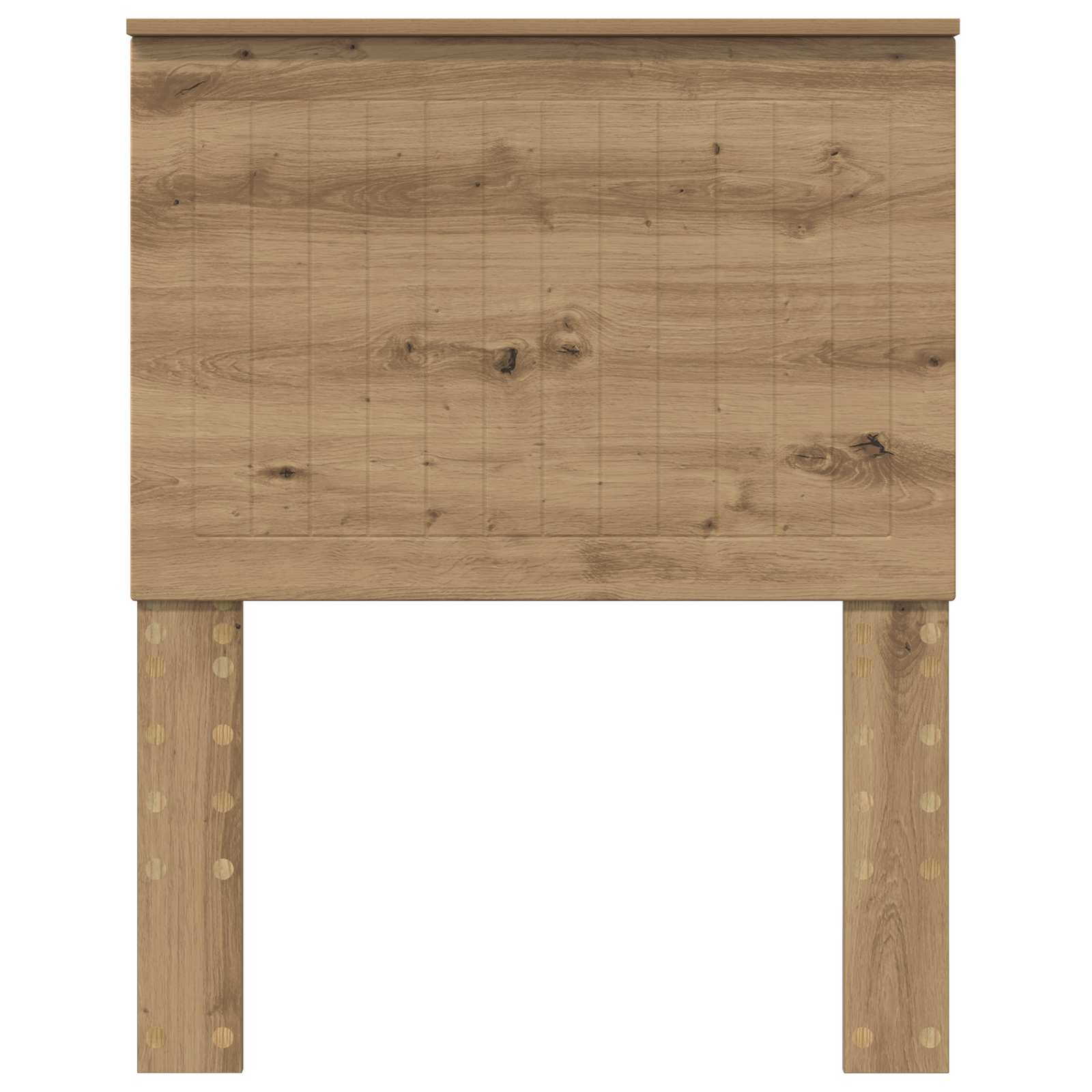 vidaXL Zagłówek Dąb rzemieślniczy 75 cm Materiał drewnopochodny