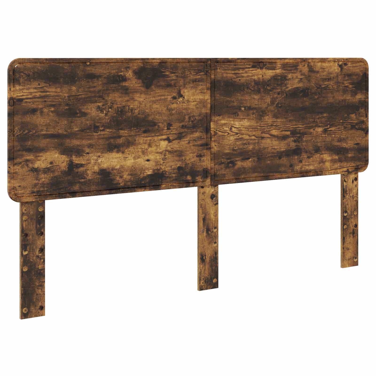 vidaXL Zagłówek Dąb wędzony Materiał drewnopochodny