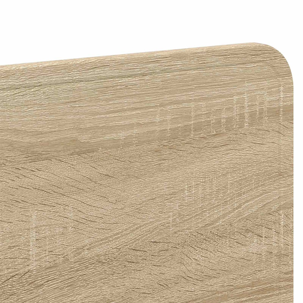 vidaXL Zagłówek Dąb Sonoma Materiał drewnopochodny