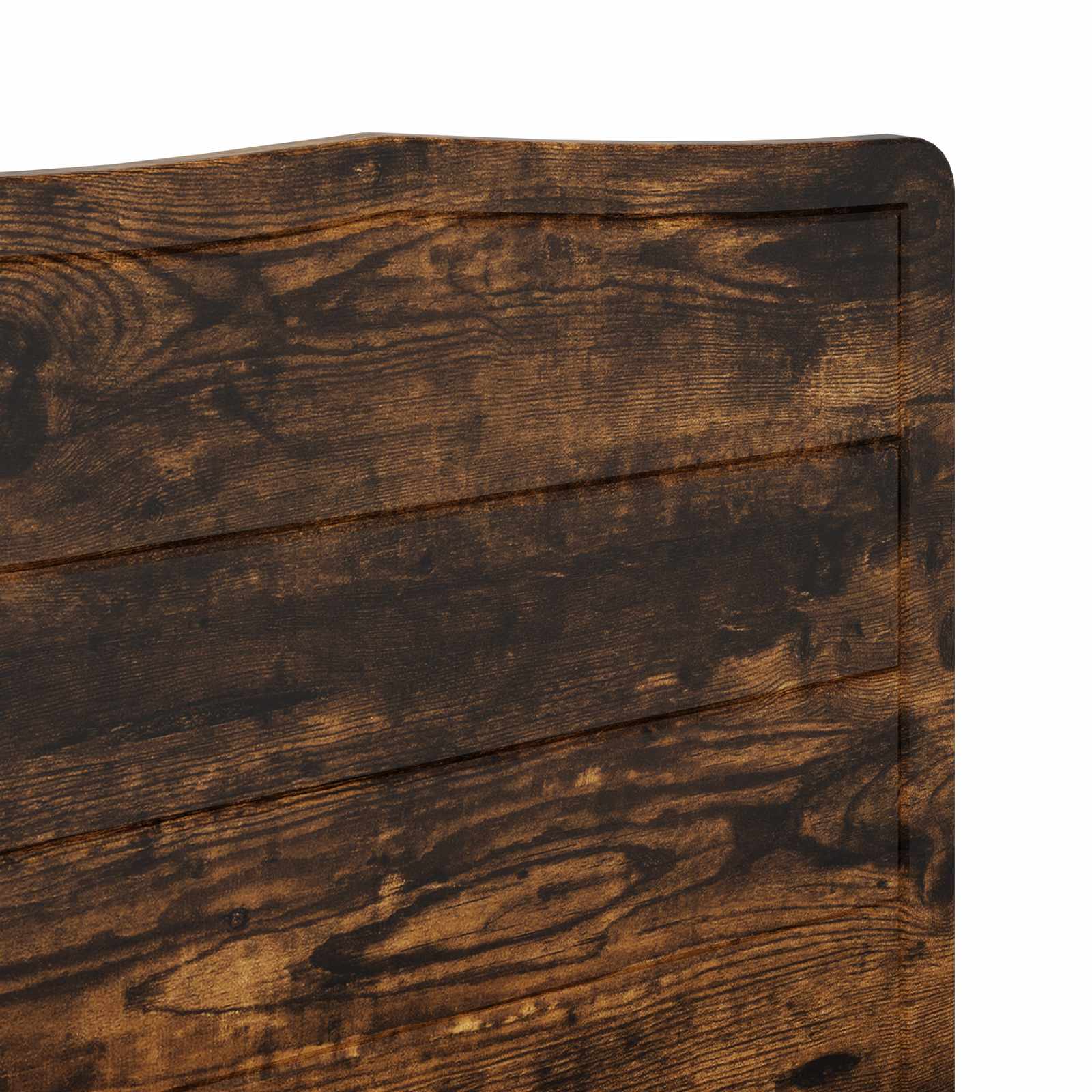 vidaXL Zagłówek Dąb wędzony Materiał drewnopochodny