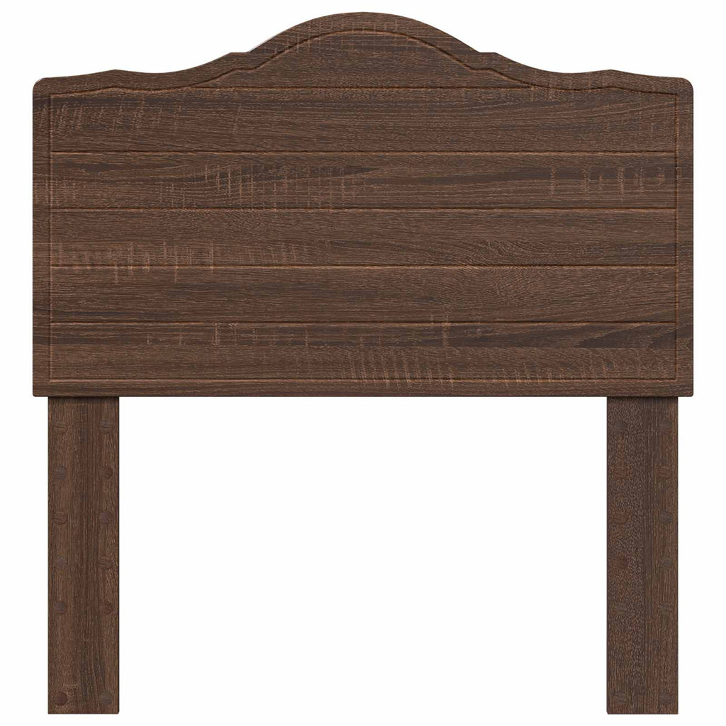 vidaXL Zagłówek Brązowy dąb Drewno inżynieryjne