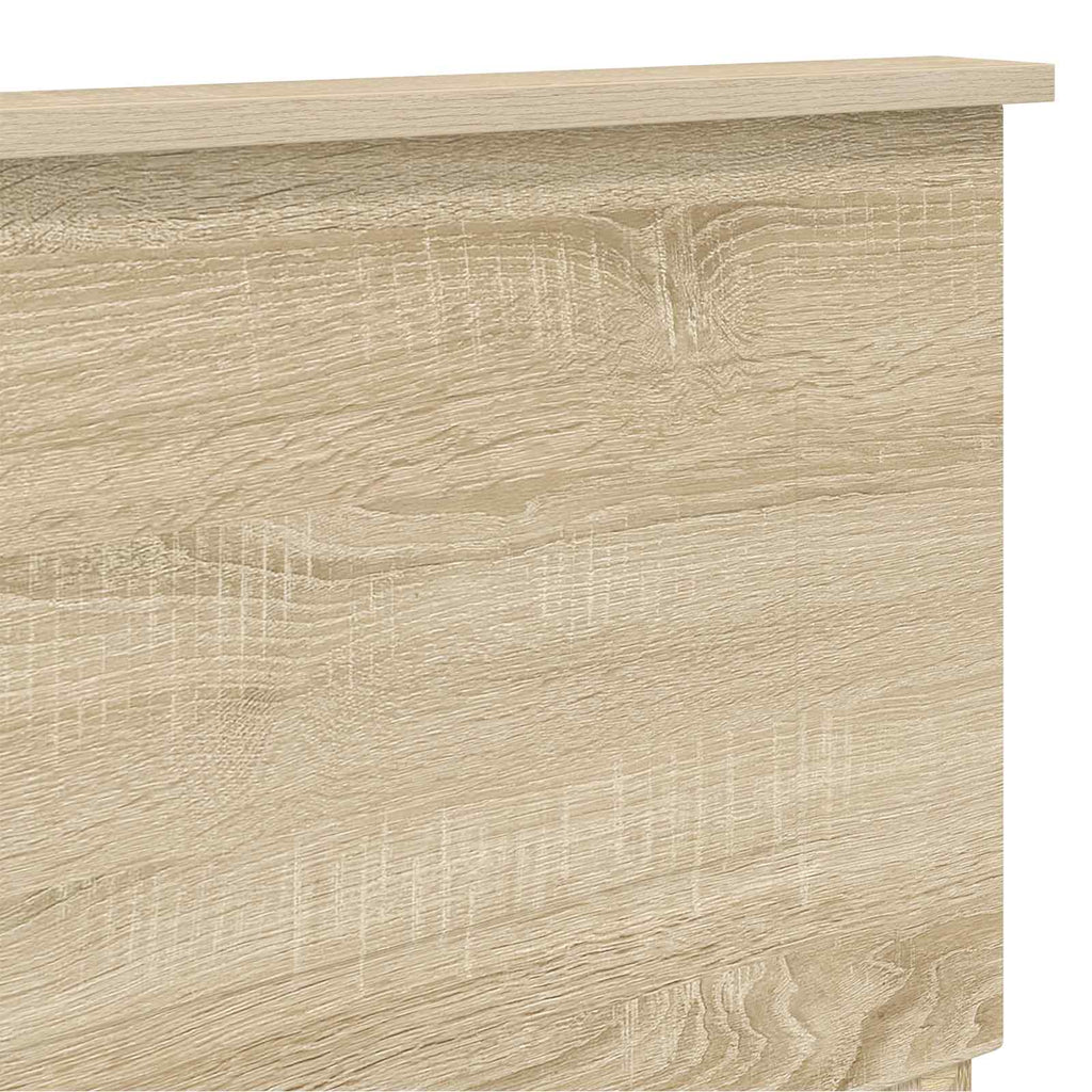 vidaXL Zagłówek Dąb Sonoma Materiał drewnopochodny