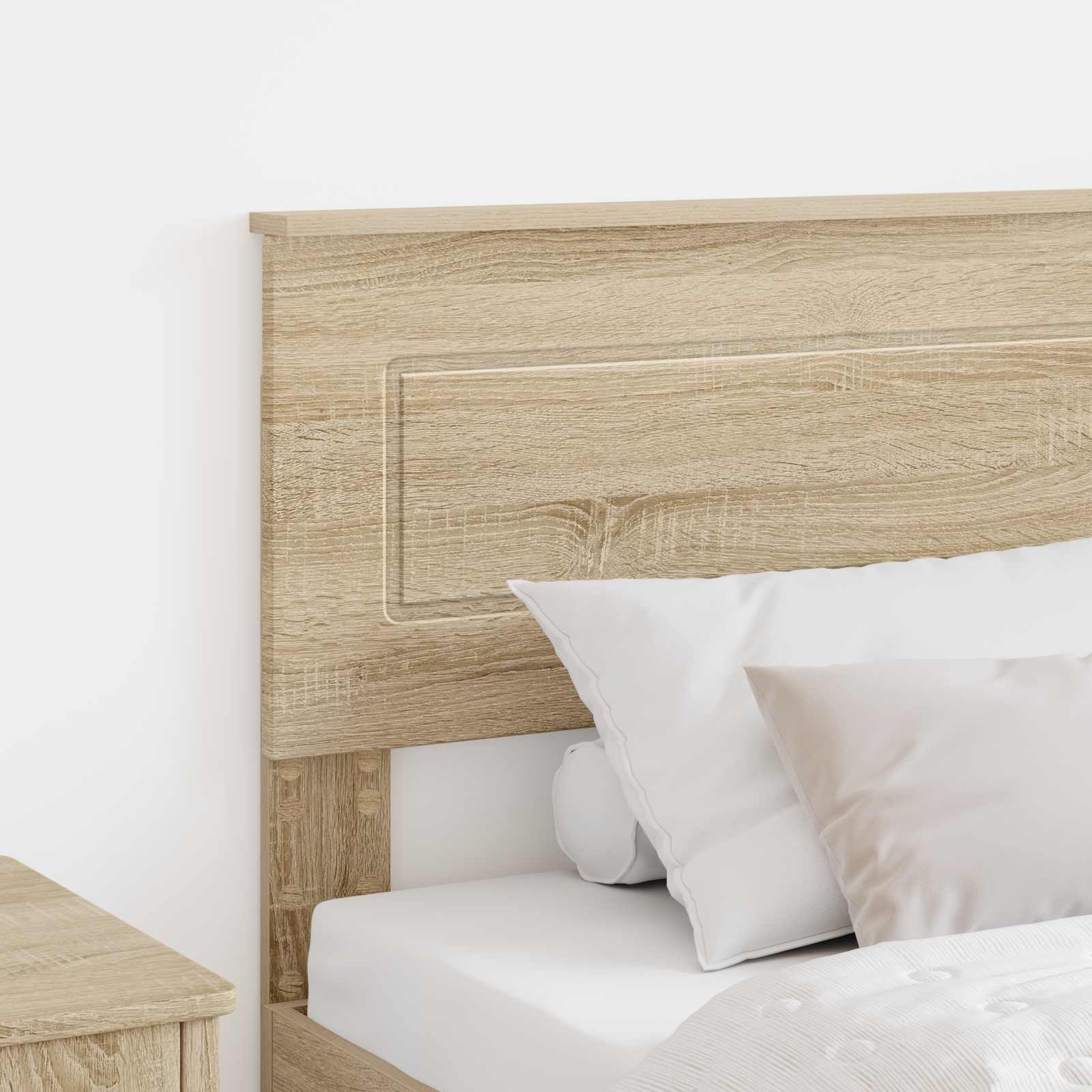vidaXL Zagłówek Dąb Sonoma Drewno inżynieryjne