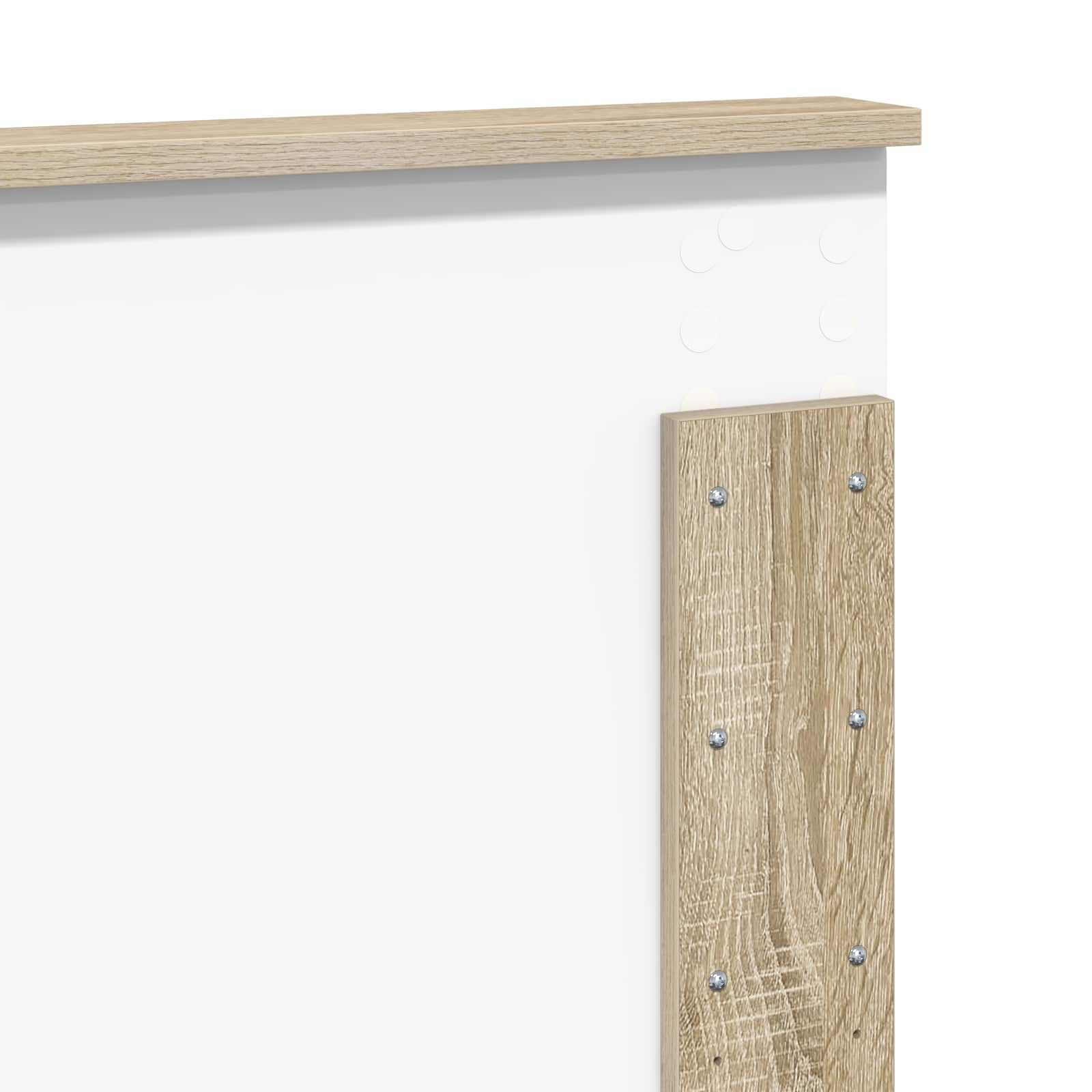vidaXL Zagłówek Dąb Sonoma Drewno inżynieryjne