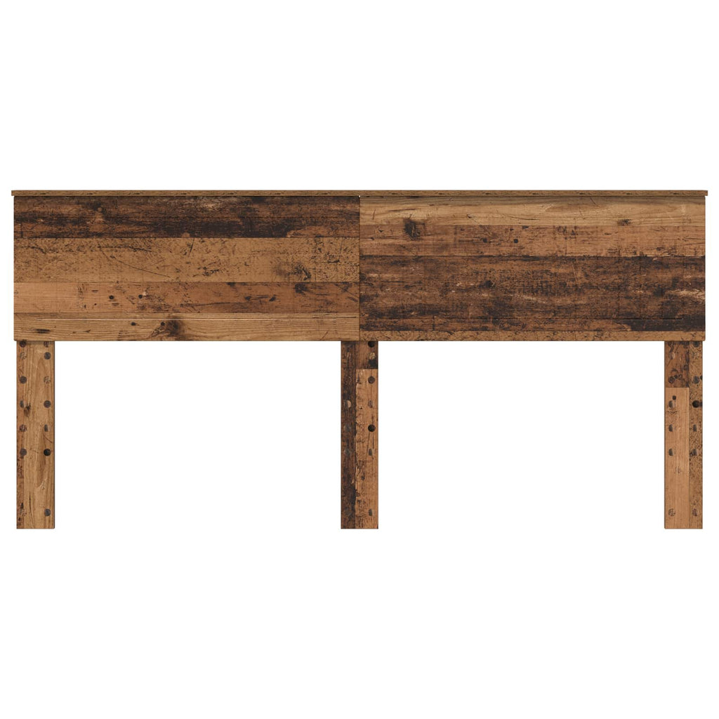 vidaXL Zagłówek Stare drewno Materiał drewnopochodny