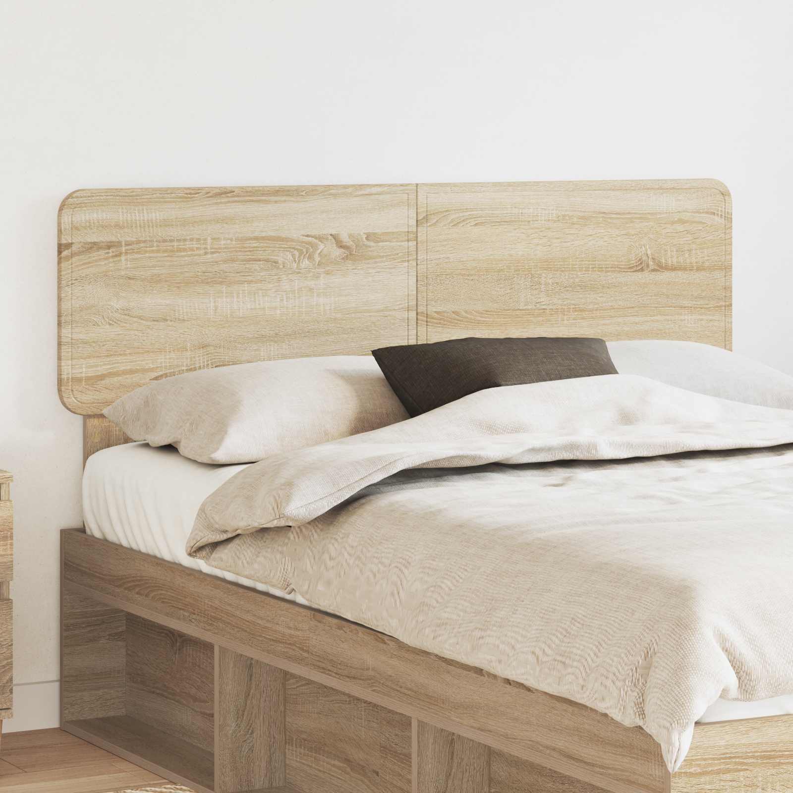 vidaXL Zagłówek Dąb Sonoma Drewno inżynieryjne