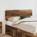 vidaXL Zagłówek Stare drewno Materiał drewnopochodny