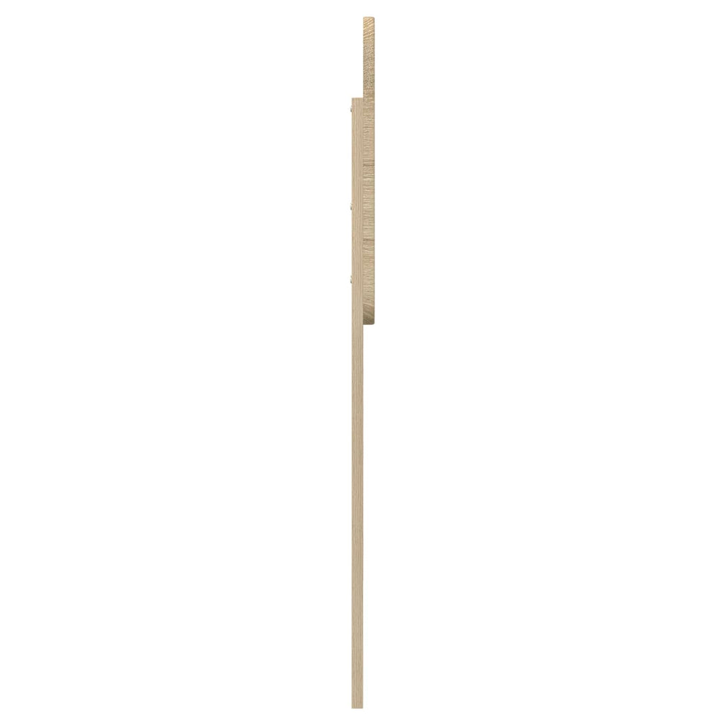 vidaXL Zagłówek Dąb Sonoma Materiał drewnopochodny