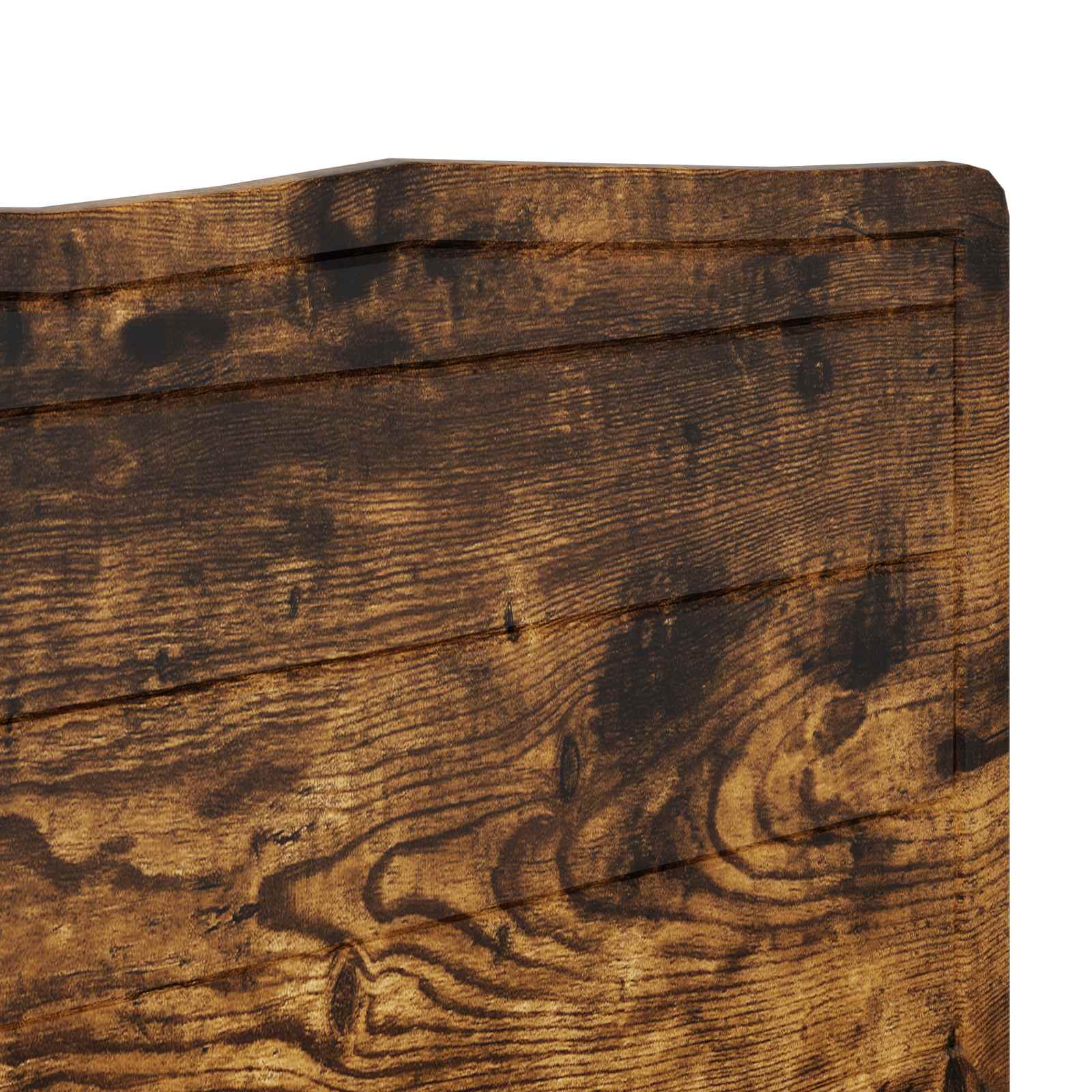 vidaXL Zagłówek Dąb wędzony Materiał drewnopochodny
