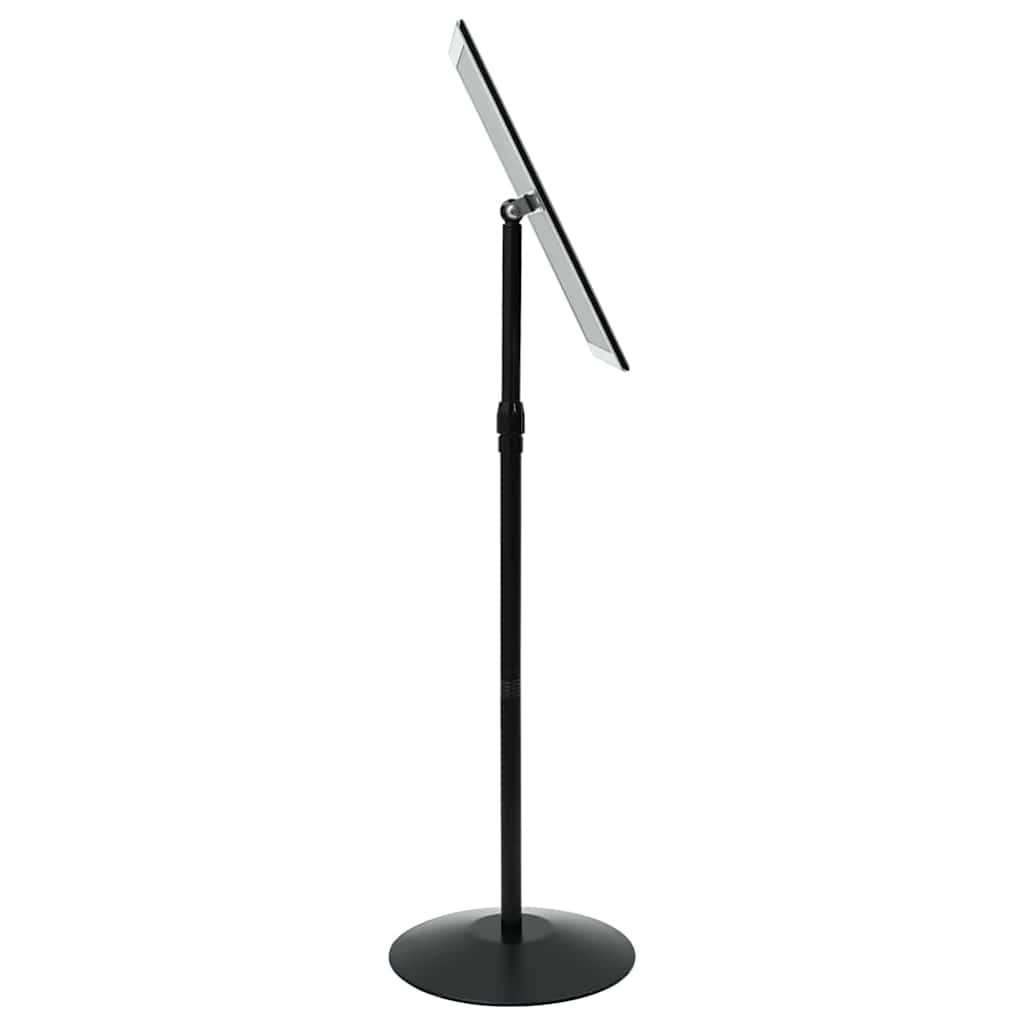 vidaXL Stojak na plakaty Srebrny a3 PVC i stal