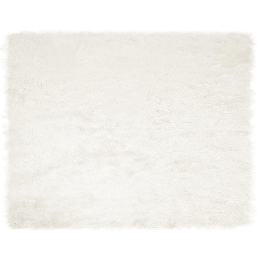 vidaXL Dywan z sztucznej owczej skóry TAFALLA Biały 200 x 280 cm