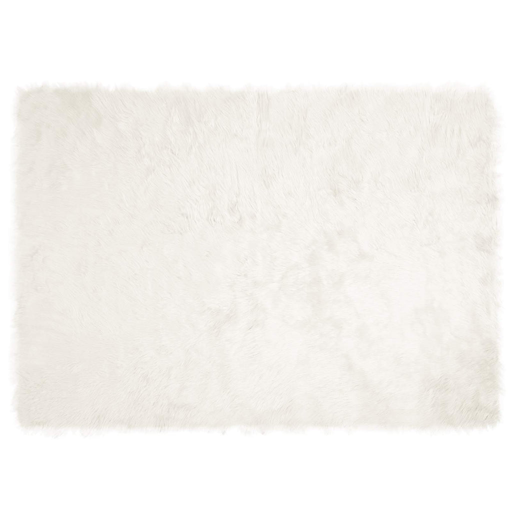 vidaXL Dywan z sztucznej owczej skóry TAFALLA Biały 240 x 340 cm
